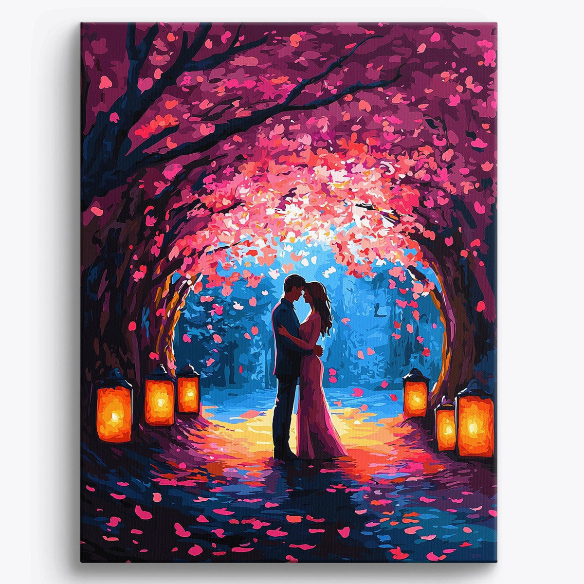 Craftoria DIY Paint by Numbers Kit for Adults and Kids, Lantern Glow ...