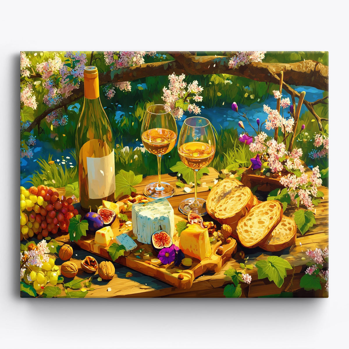 Garden Banquet | Paint by Numbers Kit by Craftoria