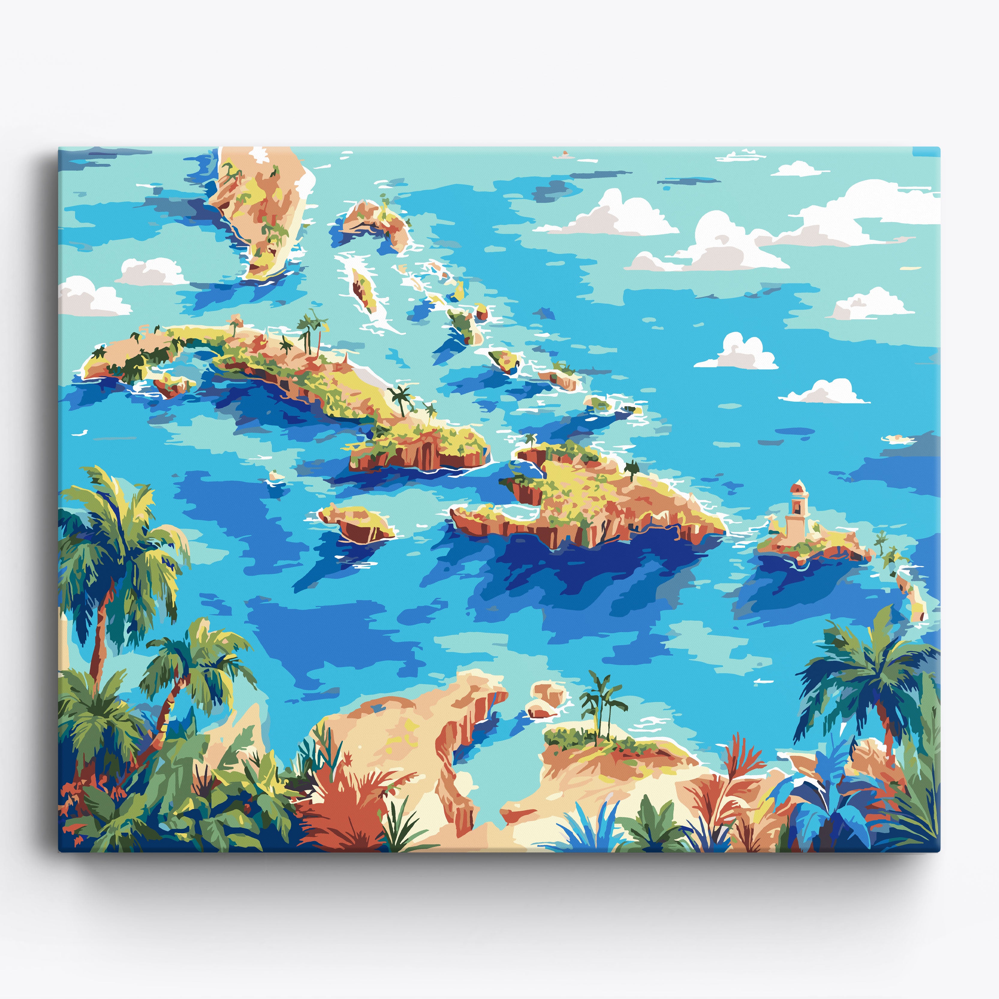 Spirited Caribbean No Frame / 50x40cm