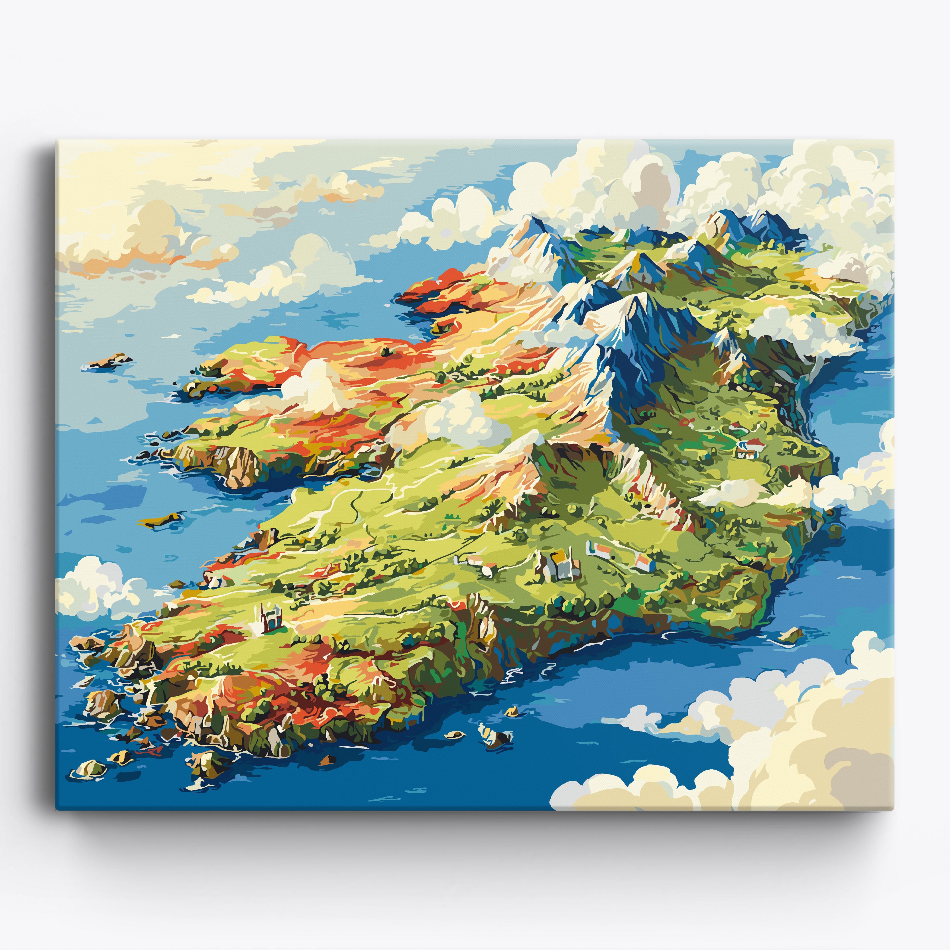 Emerald Ireland No Frame / 50x40cm