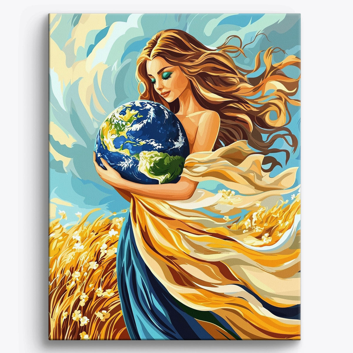 Embrace Of Gaia | Paint by Numbers Kit by Craftoria
