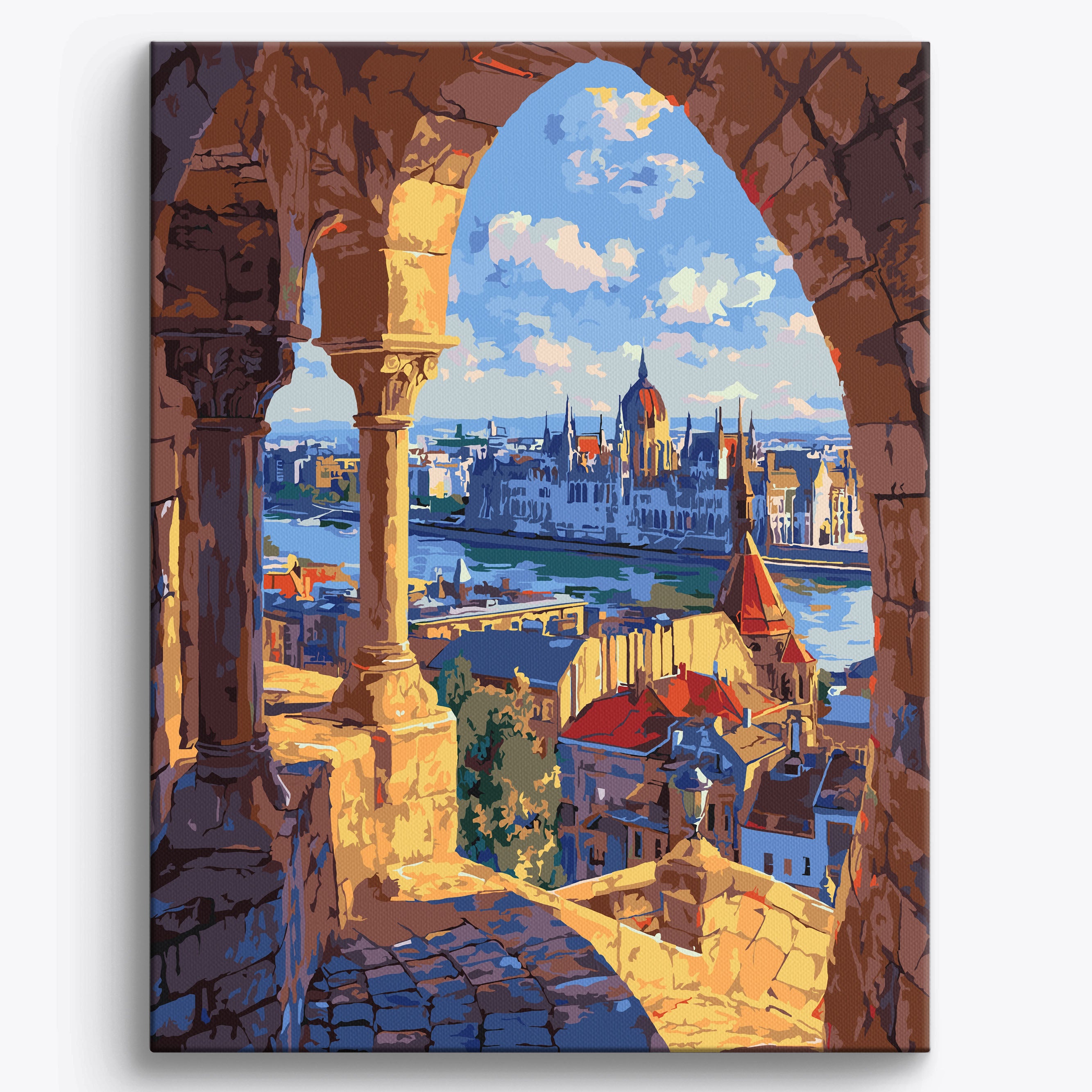 Rooftop Rhapsody No Frame / 40x50cm