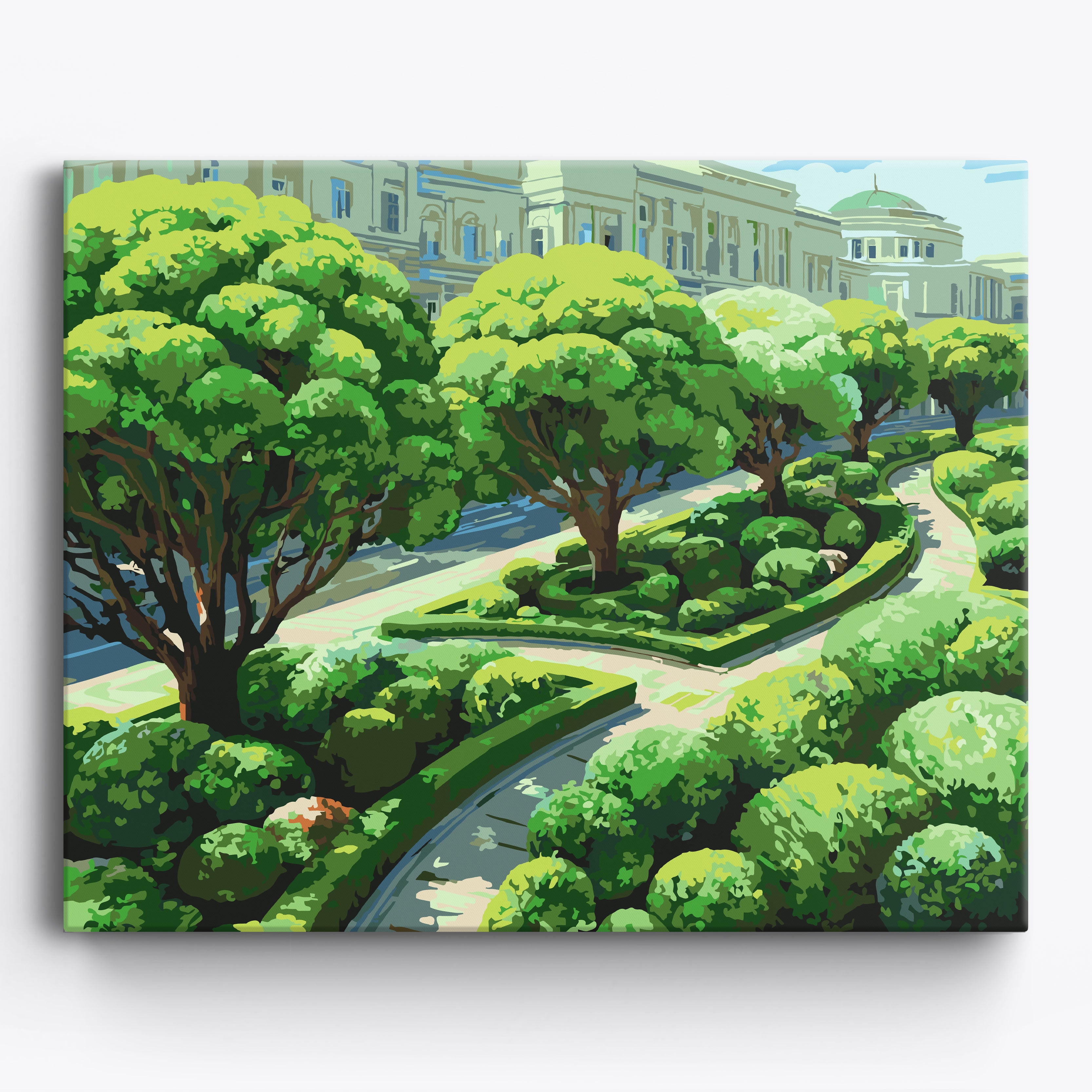 Palace Gardens Geometry No Frame / 50x40cm