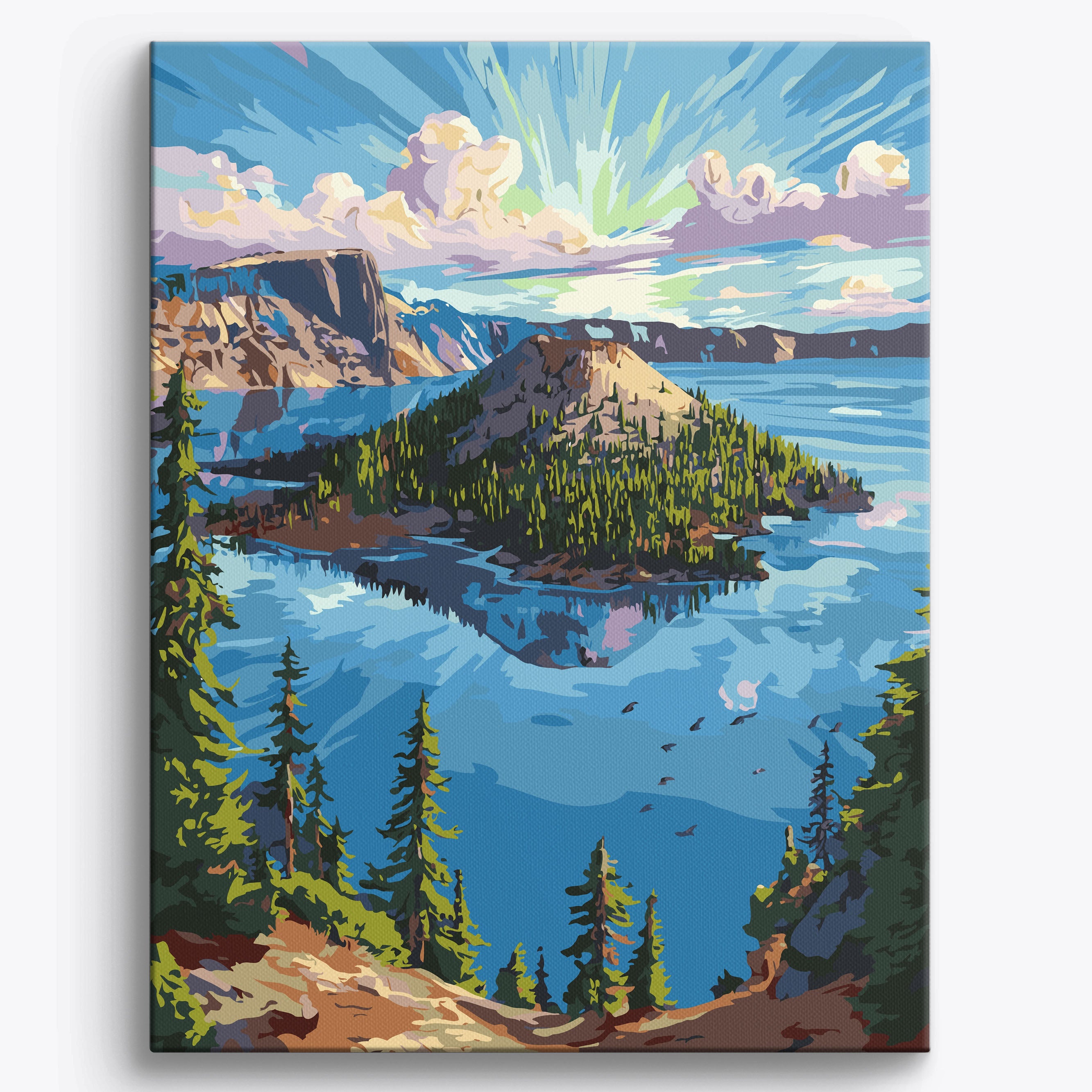 Radiant Summit No Frame / 40x50cm