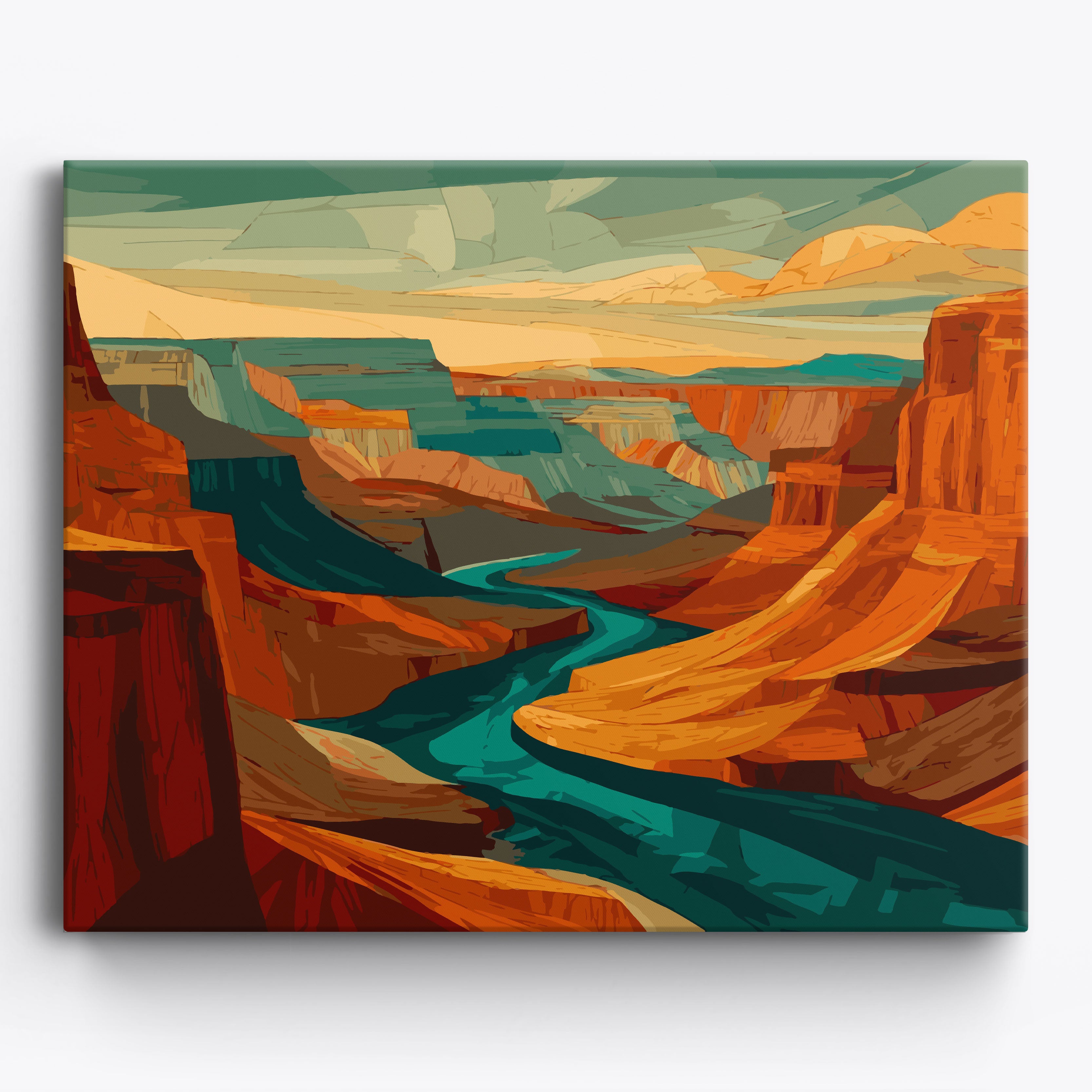 Crystal Canyon No Frame / 50x40cm