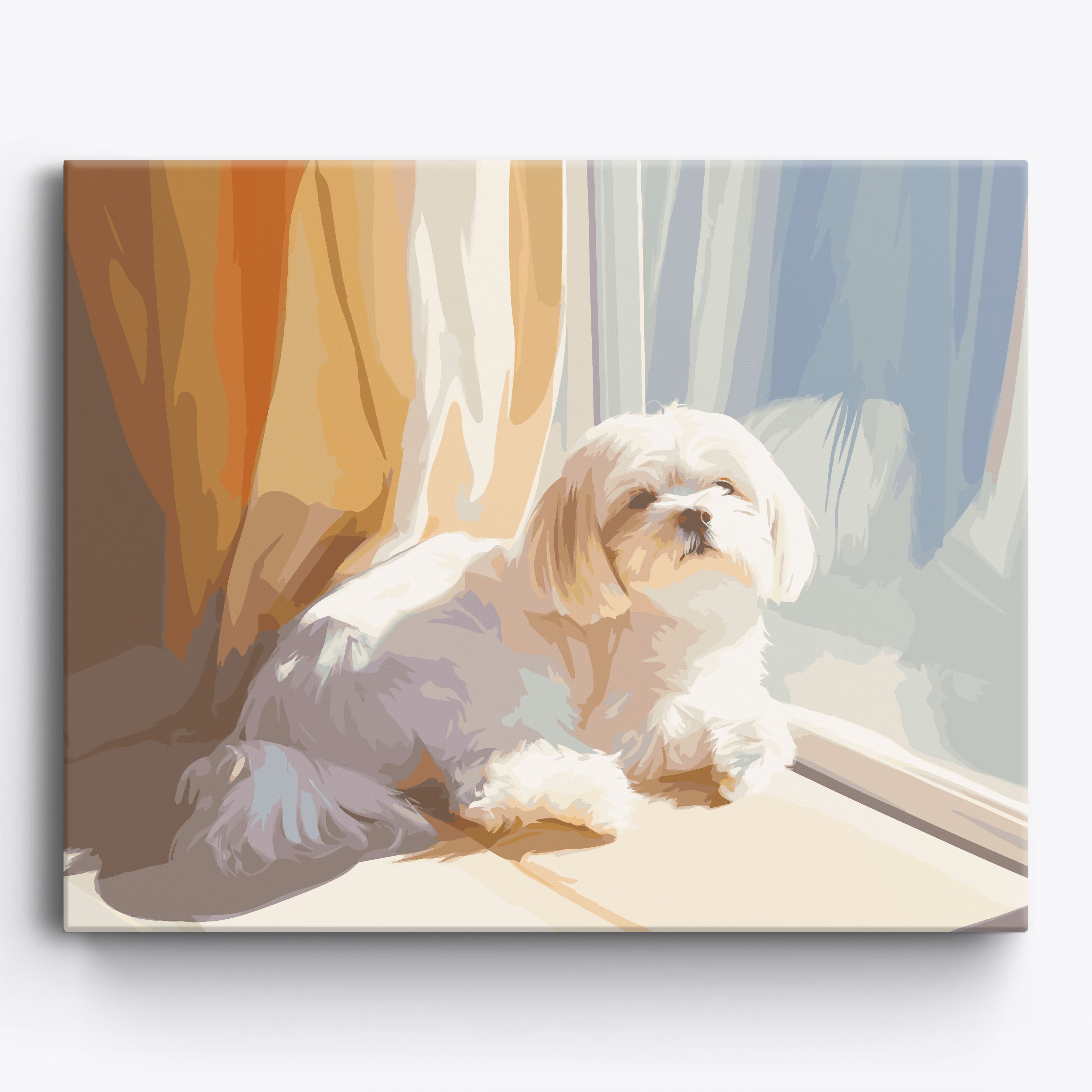 Maltese Window No Frame / 50x40cm