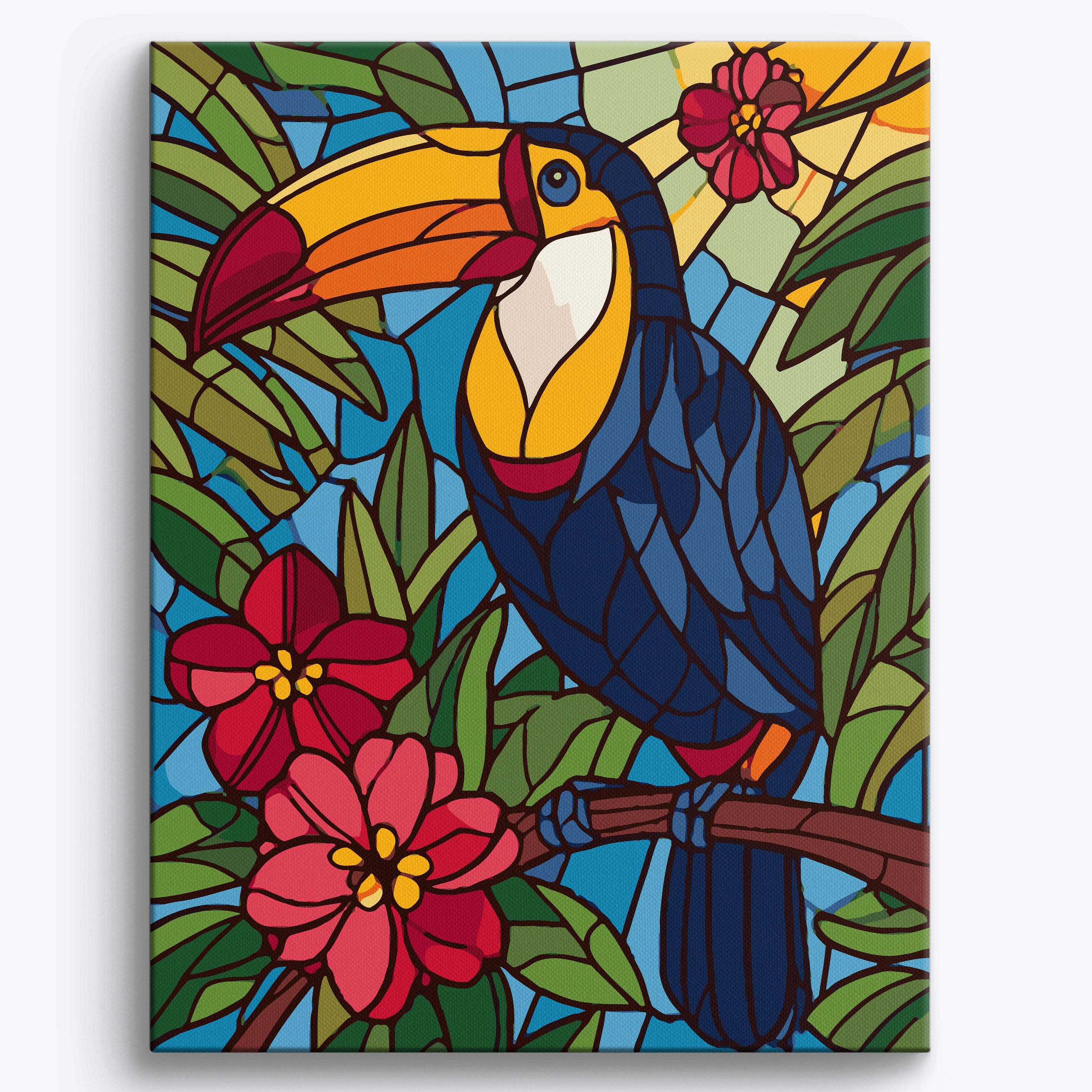 Toucan Tiles No Frame / 40x50cm