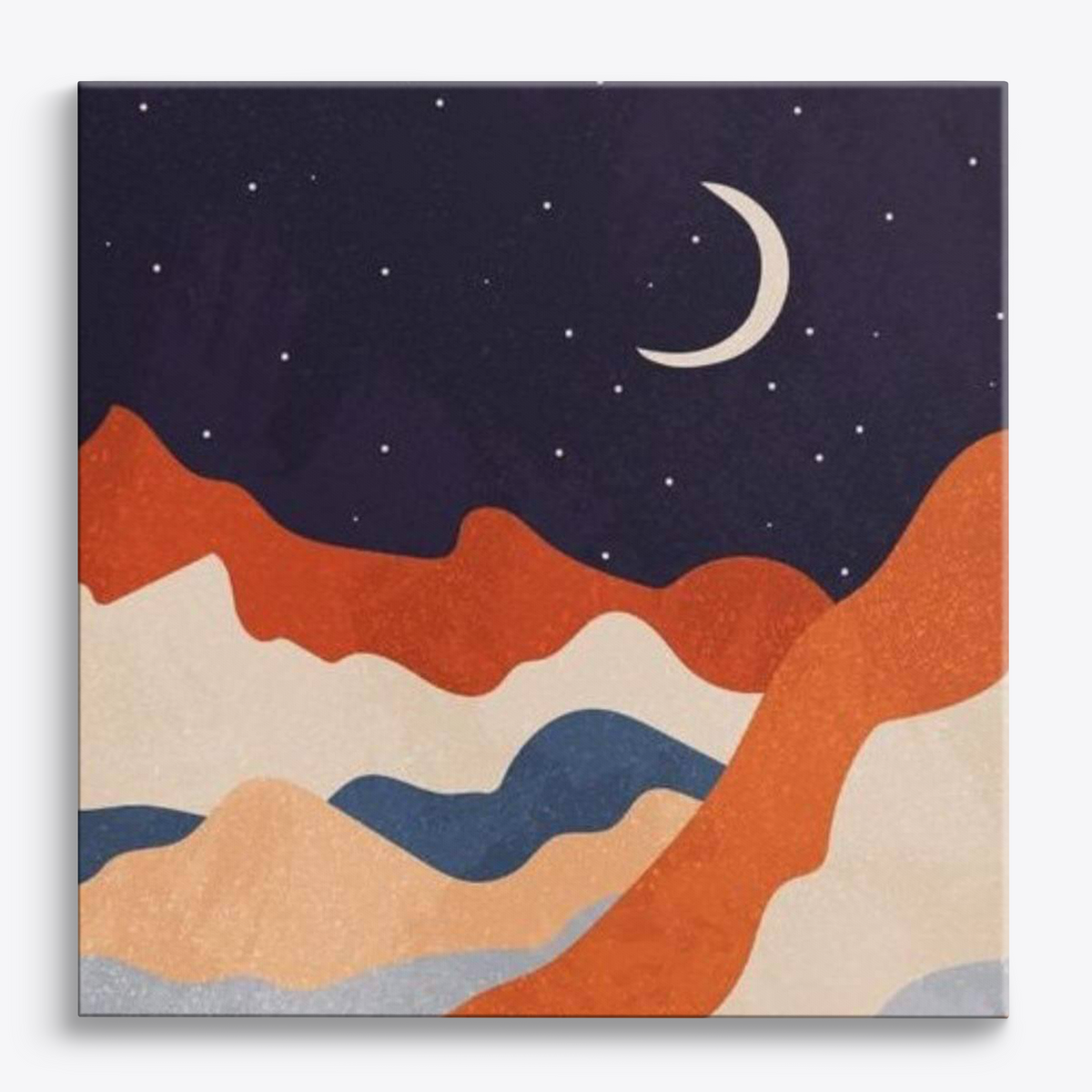 Starry Night Sky Mini Kit | Paint by Numbers Kit by Craftoria