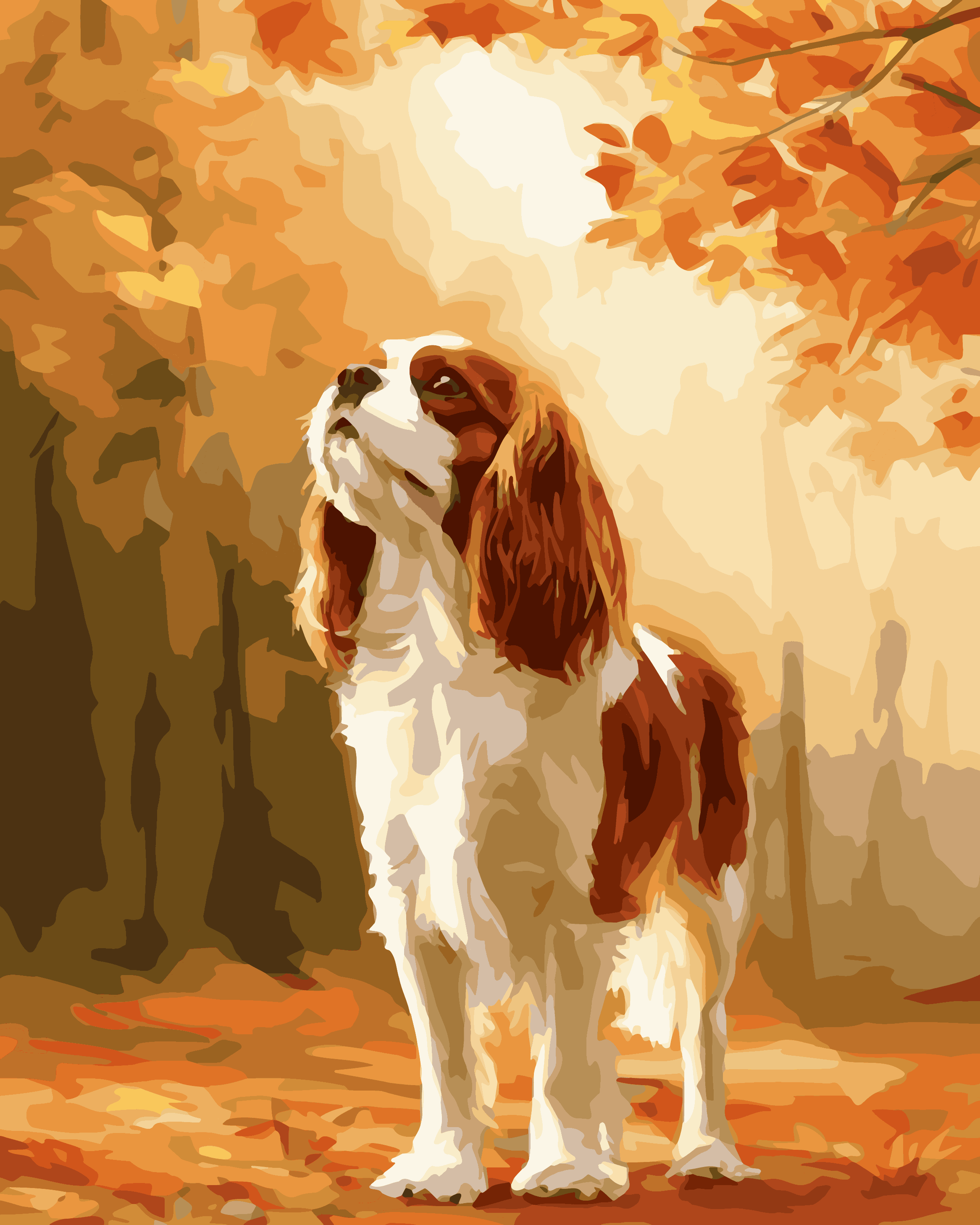 Cavalier King Autumn