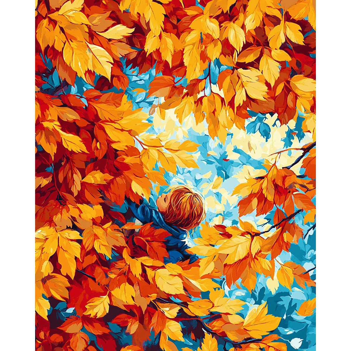 Cache-cache d'automne