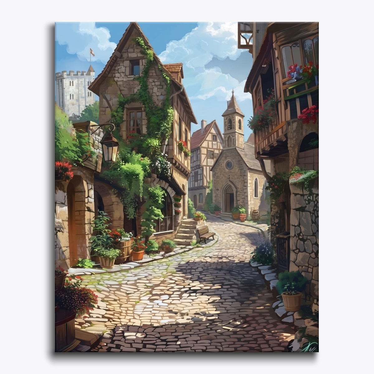 Charming Village Street