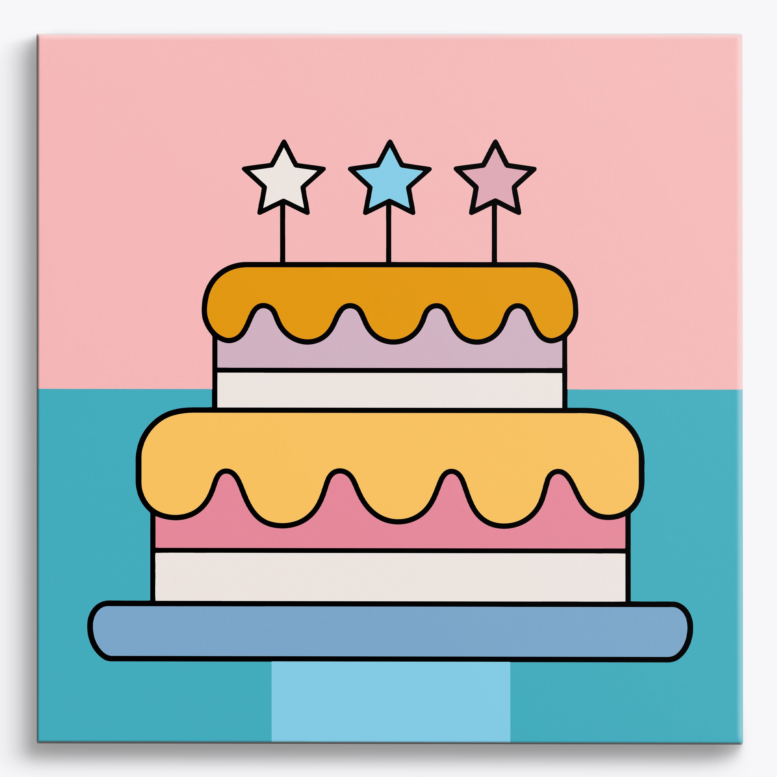 Confetti Delight No Frame / 40x40cm