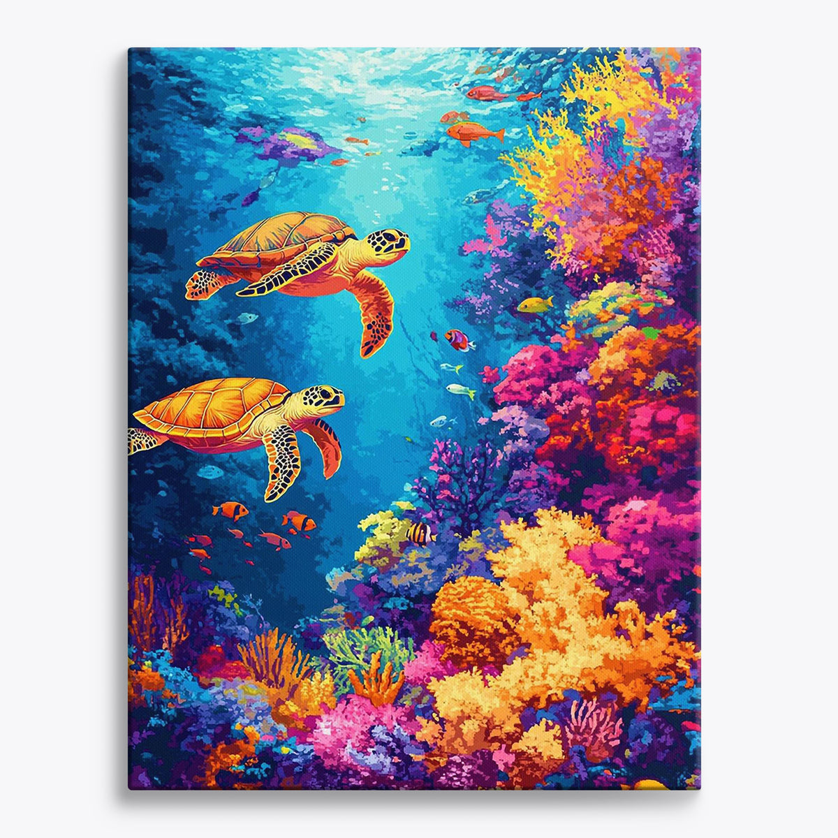 Coral Cove | Paint by Numbers Kit by Craftoria
