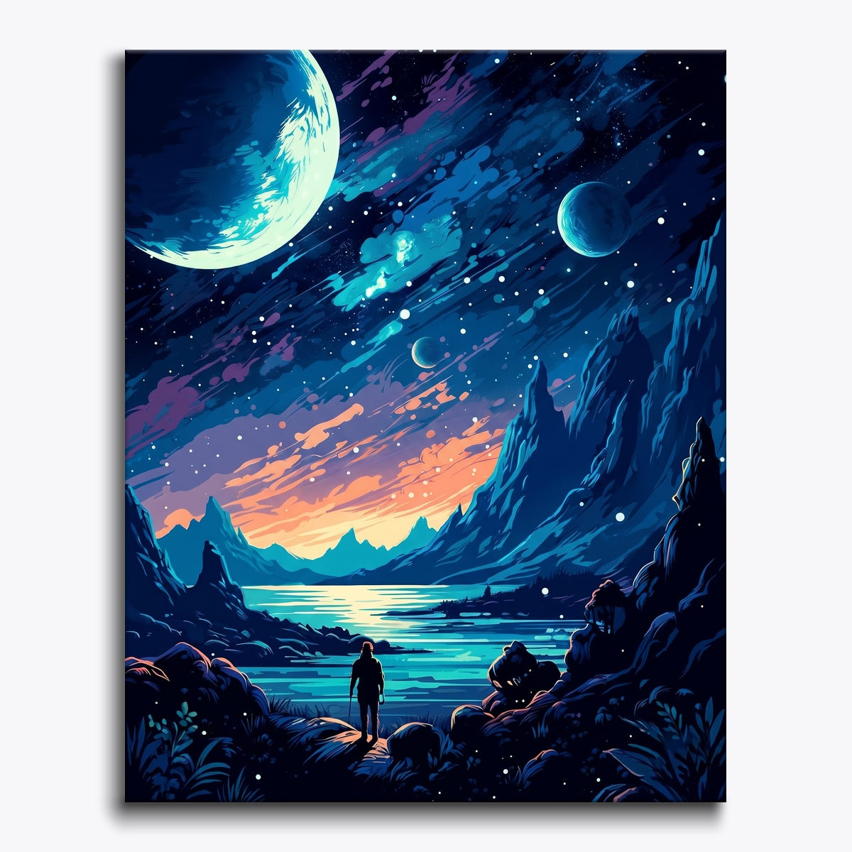 Cosmic Landscape View