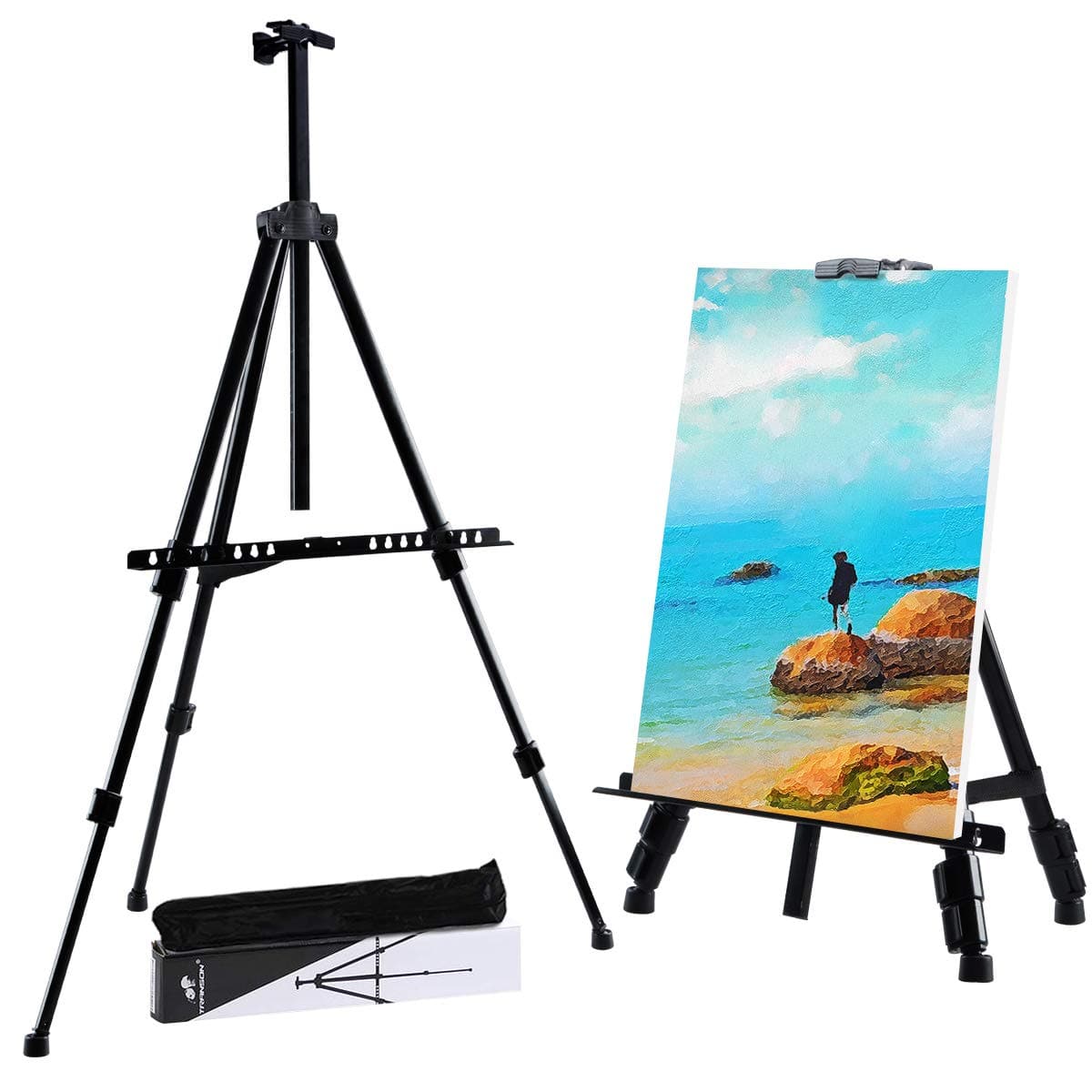 YEESAM ART Pittura A Numeri Per Adulti E Bambini - Aquila In Volo 40x50cm - Kit Tela Con Vernici Acriliche E Pennelli
