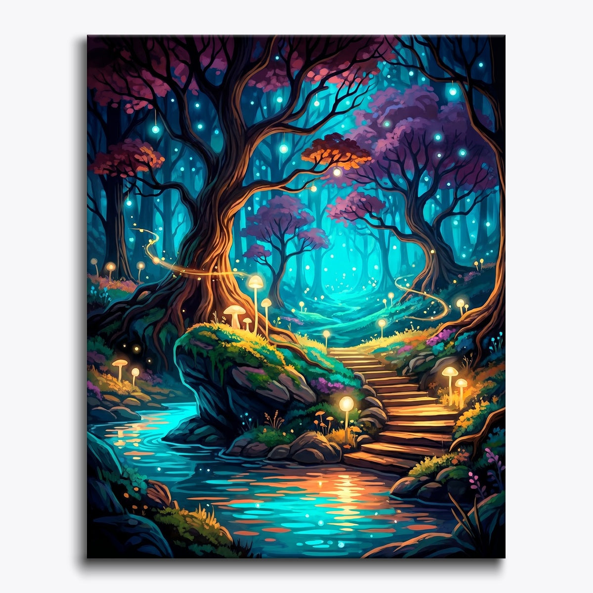 Enchanted Forest Path | Paint by Numbers Kit by Craftoria