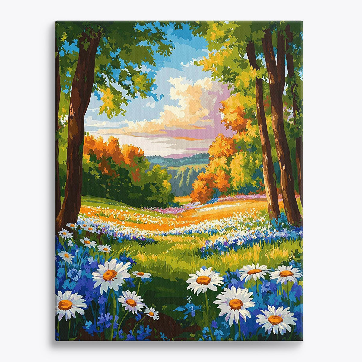 Floral Glow | Paint by Numbers Kit by Craftoria