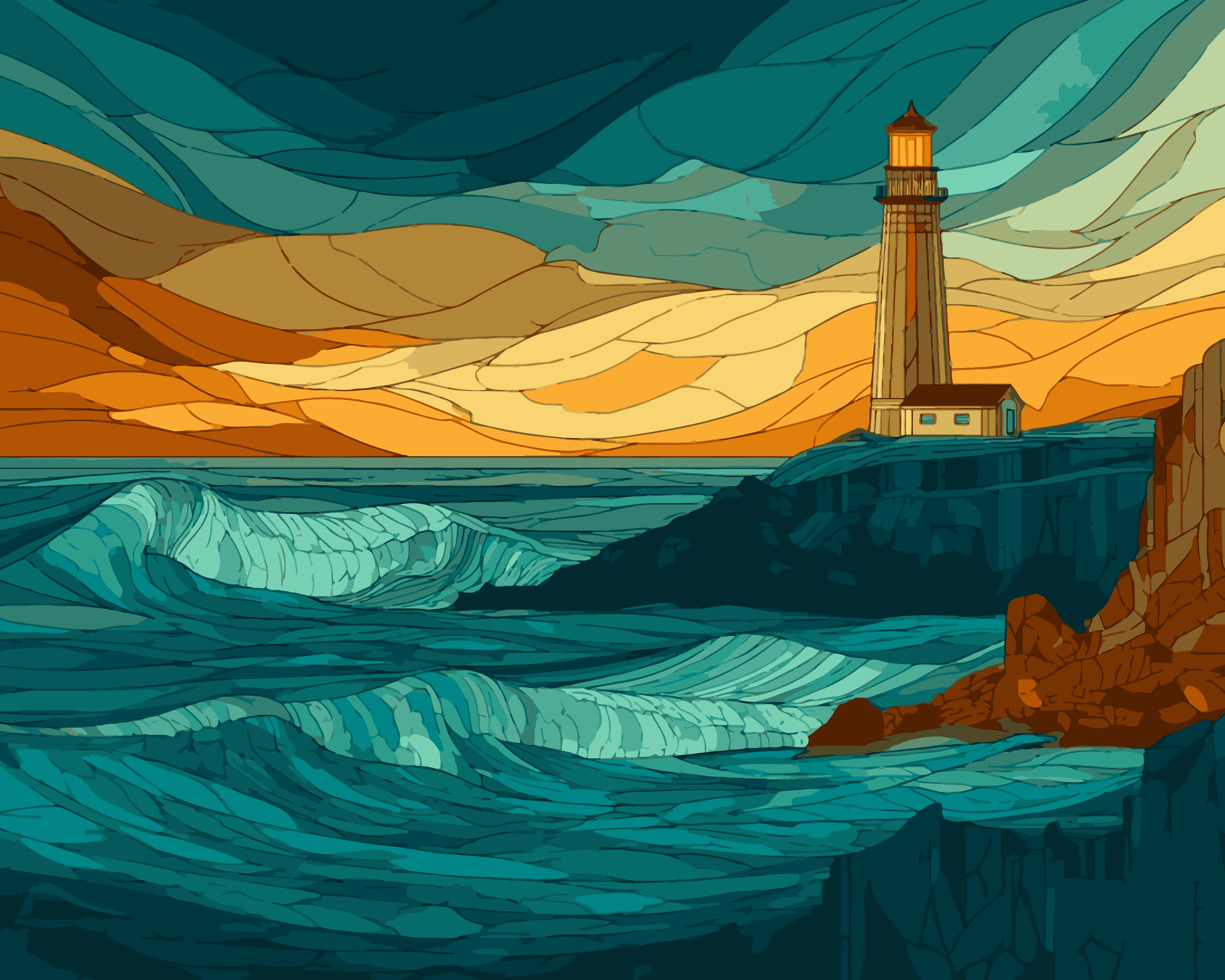 Geometric Lighthouse