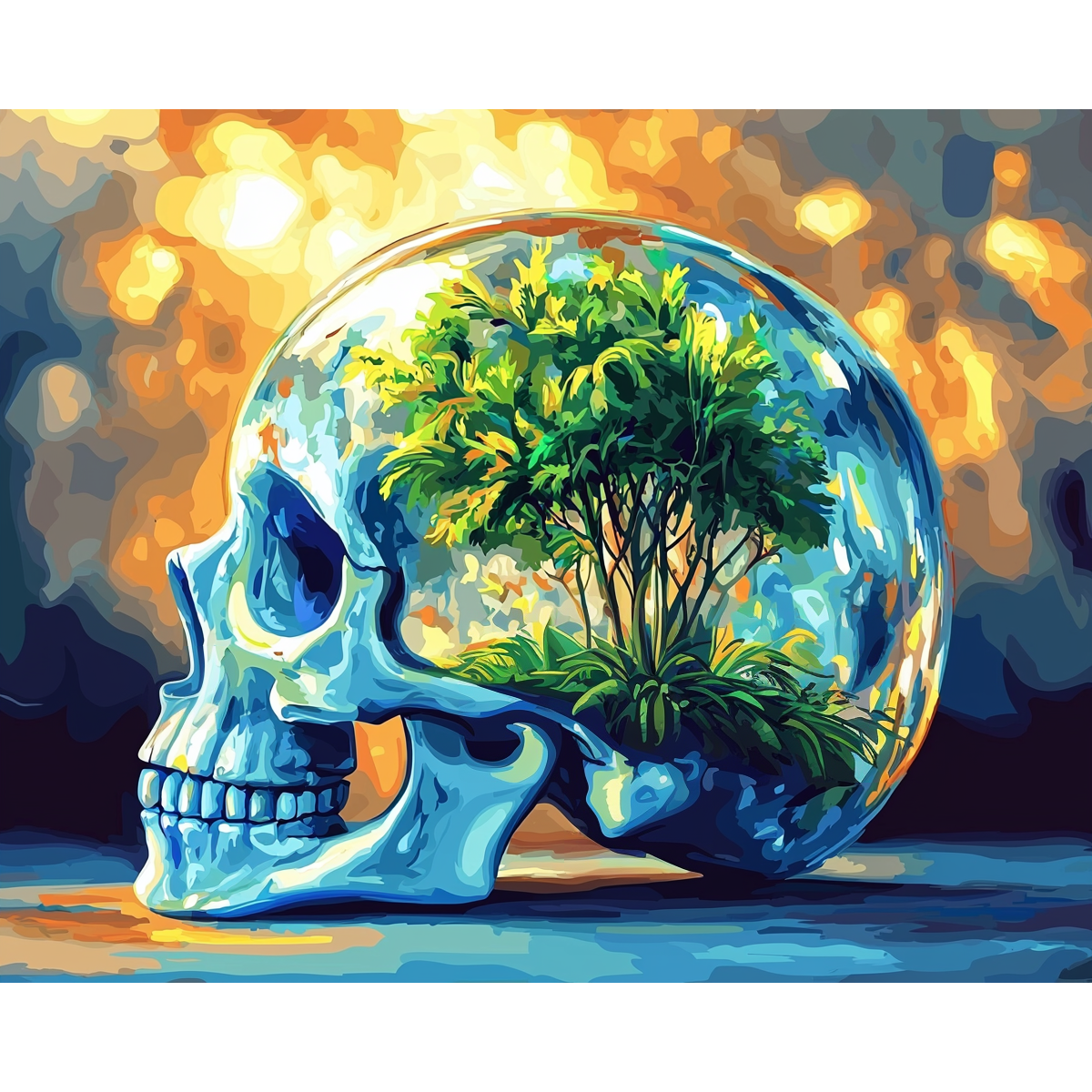 Forêt tropicale dorée