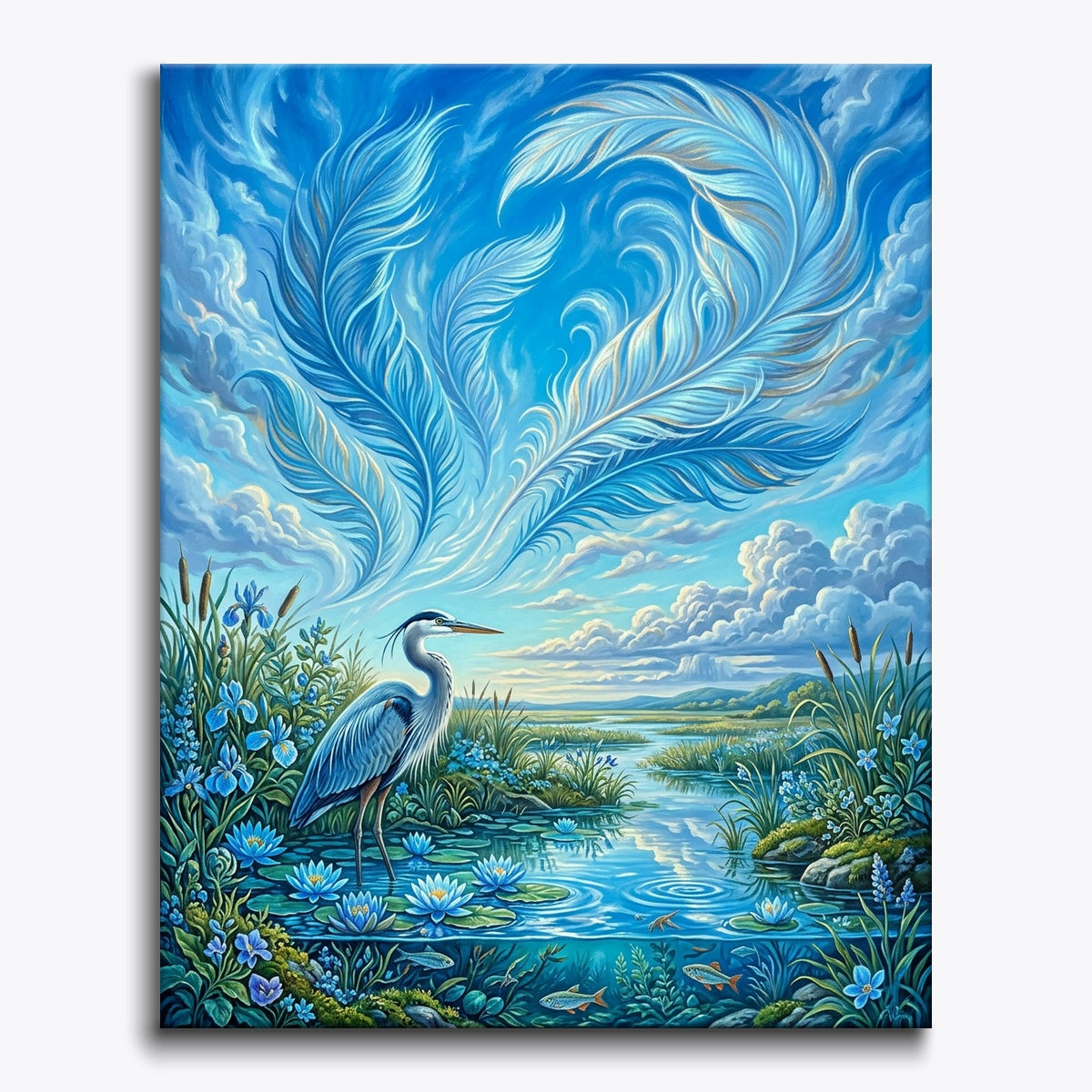 Heron Beneath the Skywave