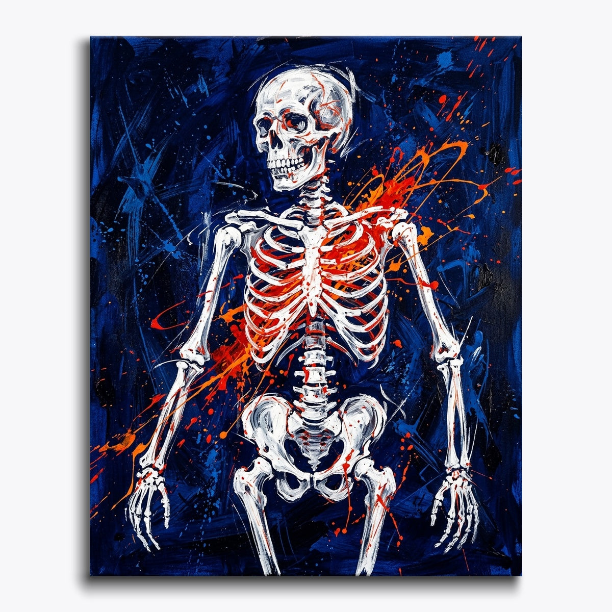 Indigo Skeleton
