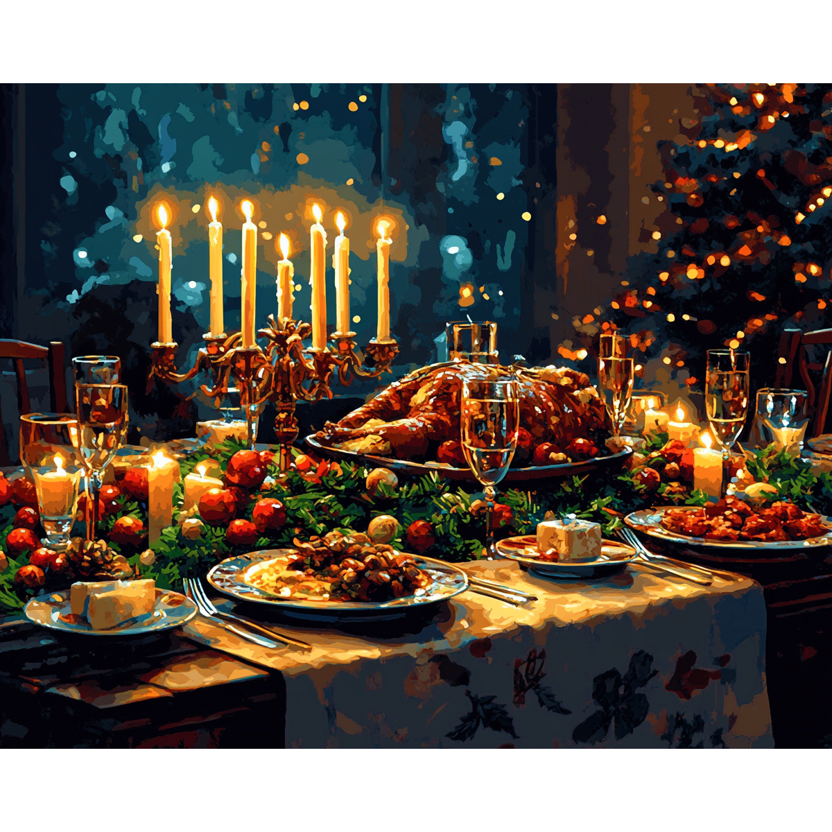 Mise en place d'une table joyeuse