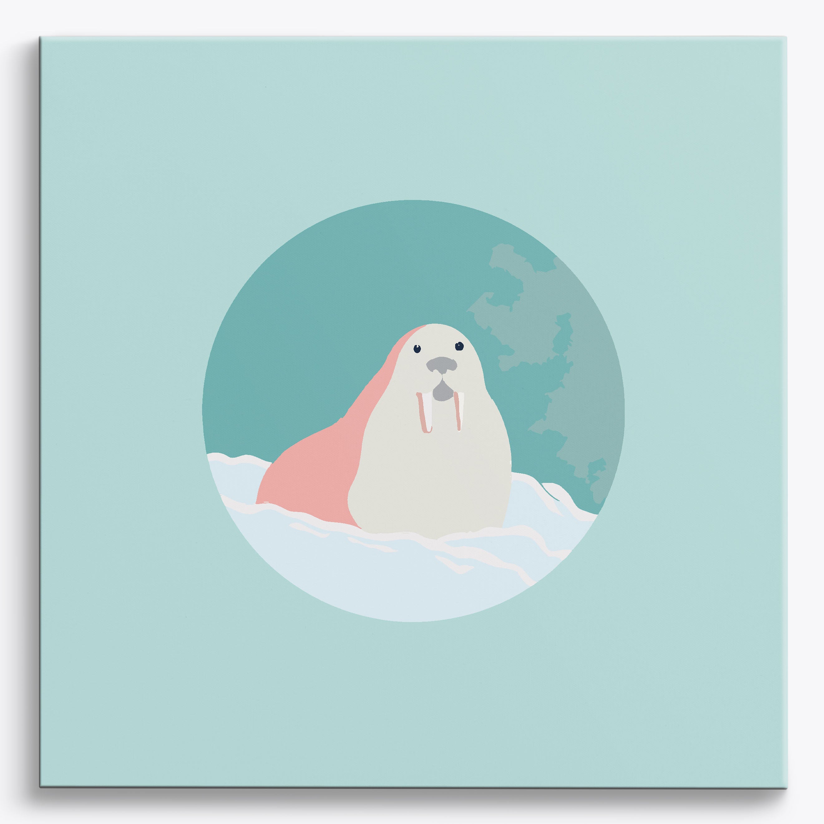 Jungle Grin No Frame / 40x40cm