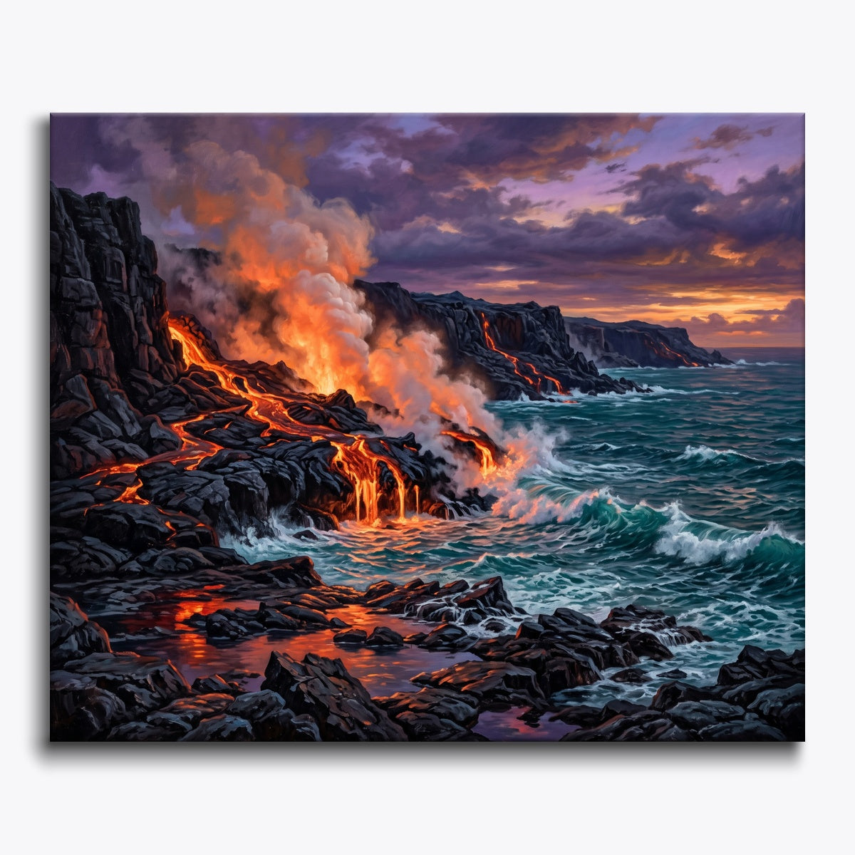 Twilight Lava Cascade
