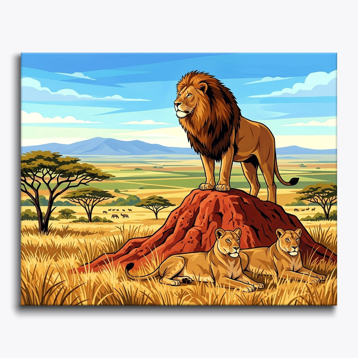 Lion Pride Scene