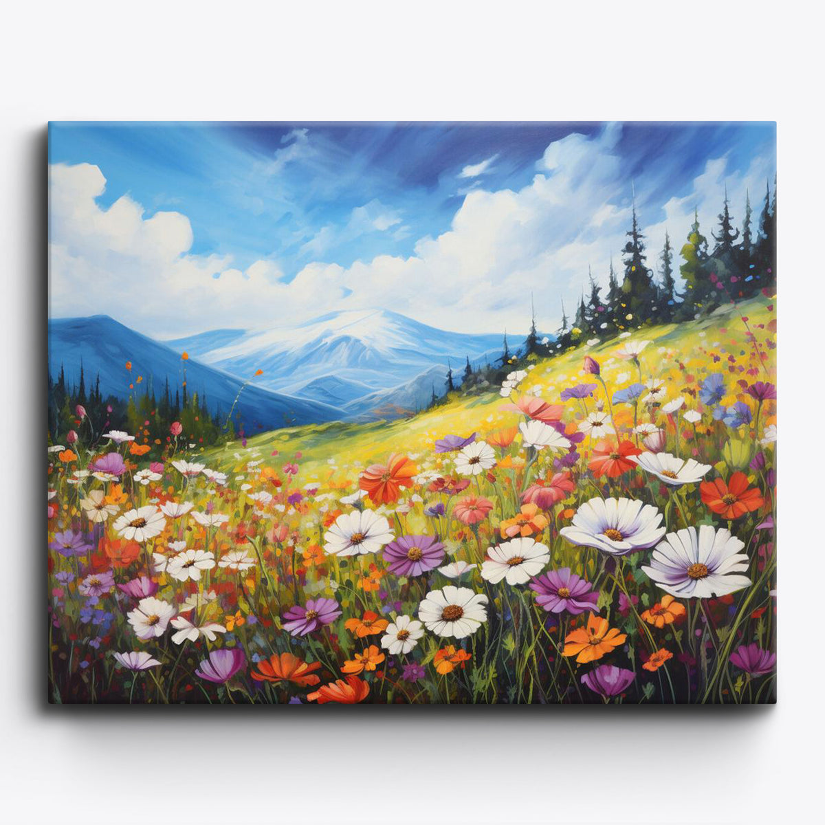 Meadow Embrace | Paint by Numbers Kit by Craftoria
