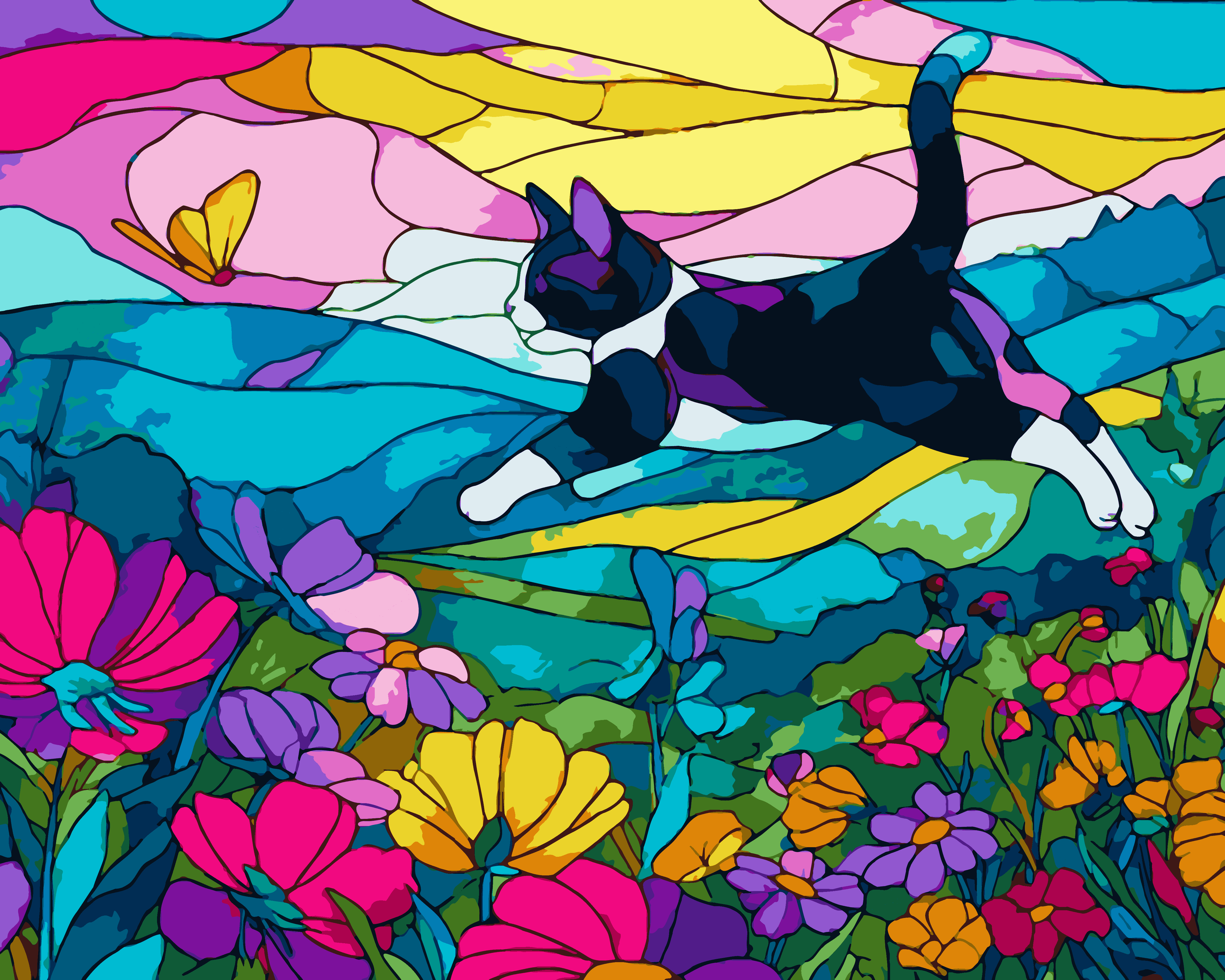 Playful Kitty Prisms