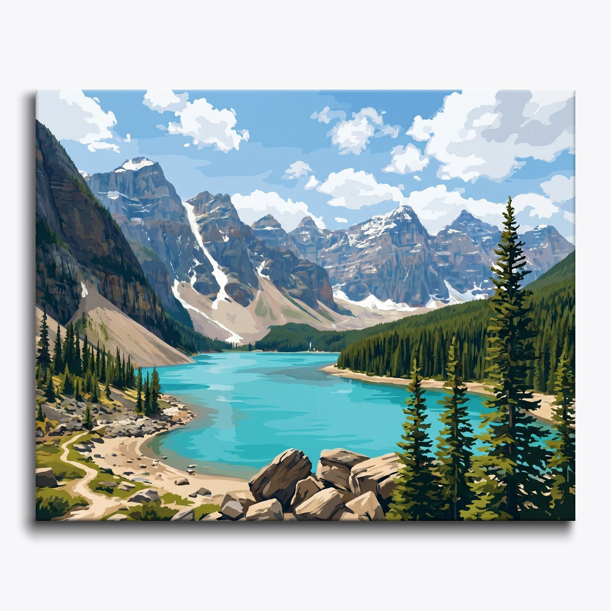Mountain Lake View