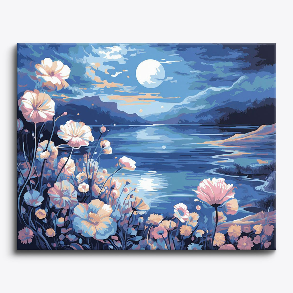 Nighttime Garden | Paint by Numbers Kit by Craftoria