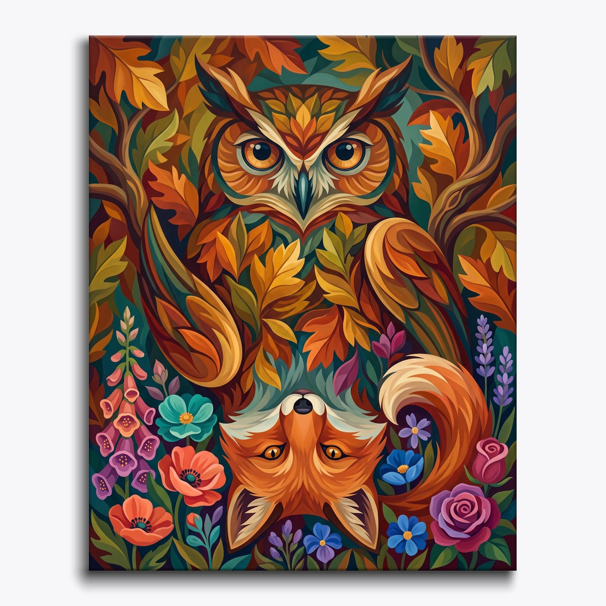 Owl and Fox Reverie