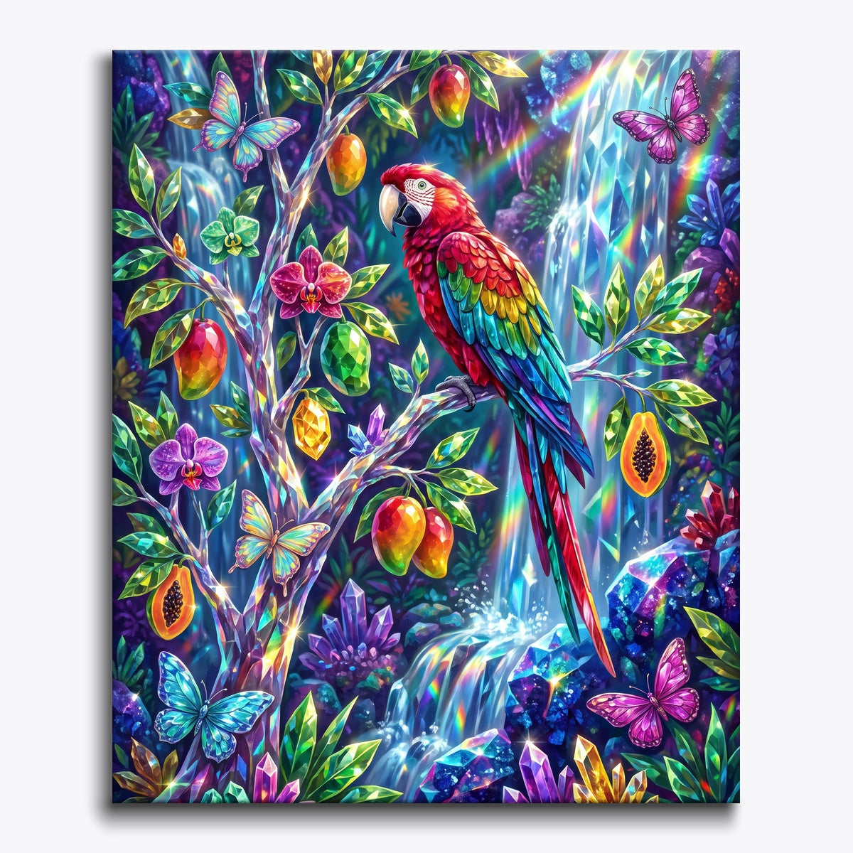 Parrot in Prism Grove