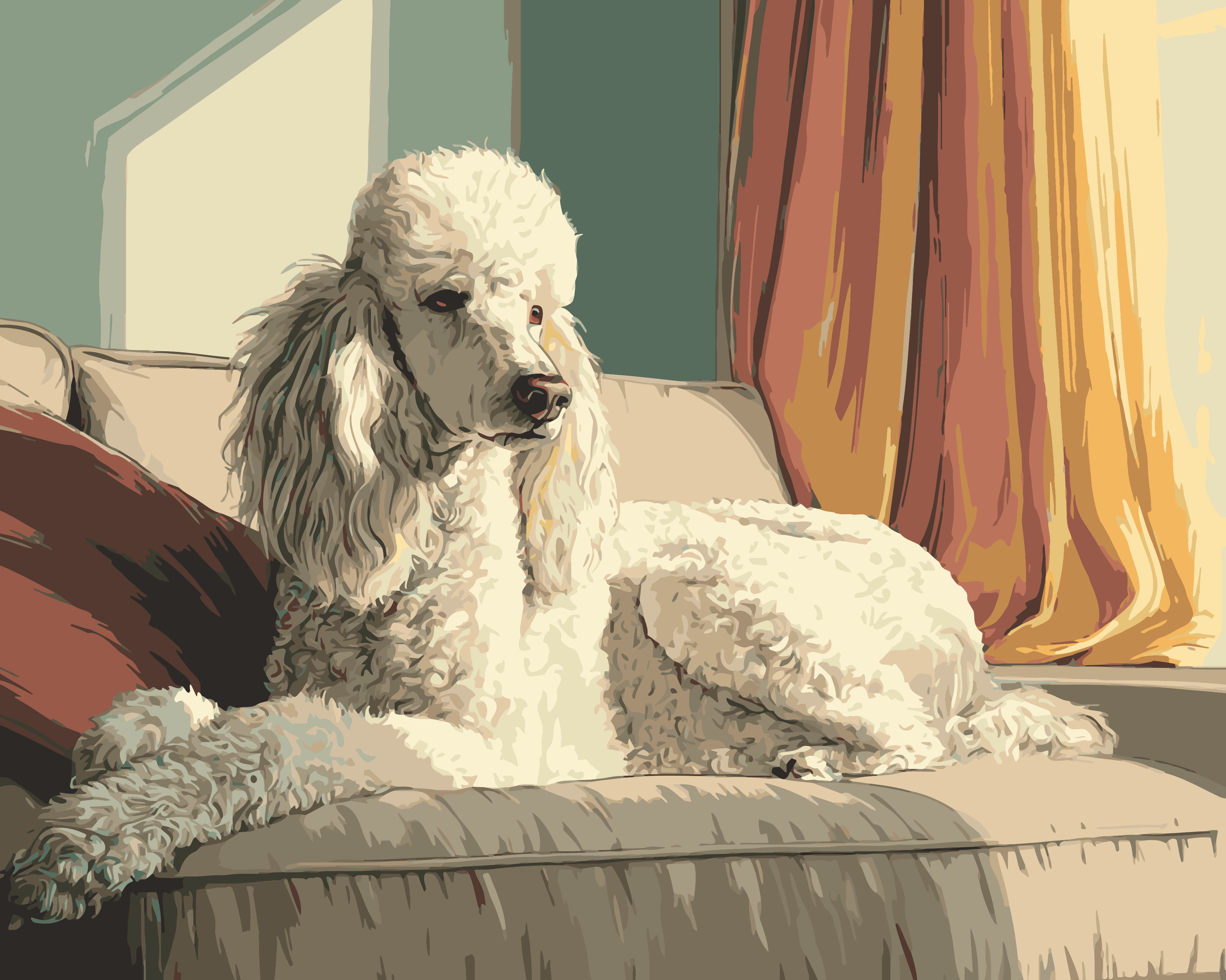 Comfy Poodle No. 2