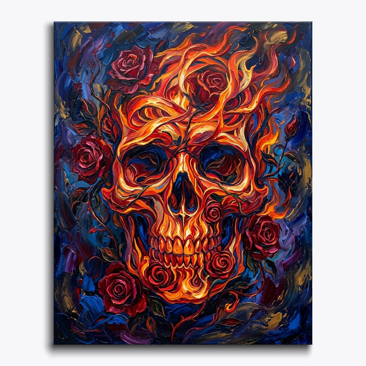 Rosefire Skull