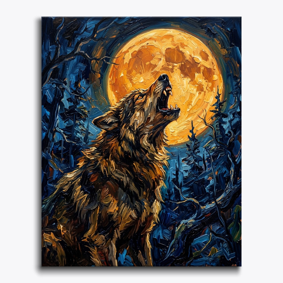 Saffron Moon Werewolf