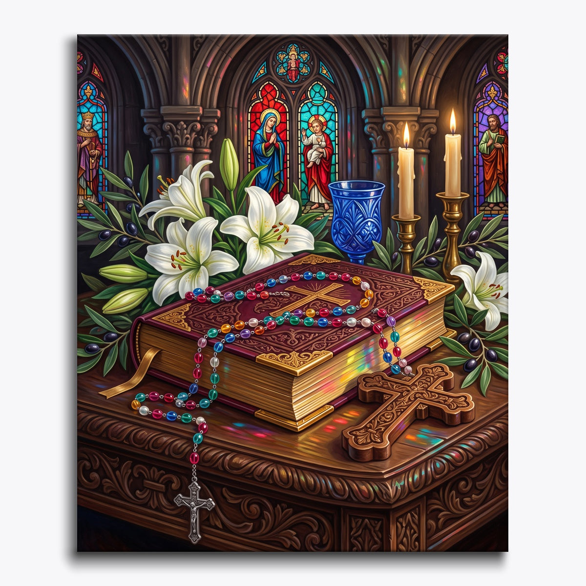 Stained Glass Devotion