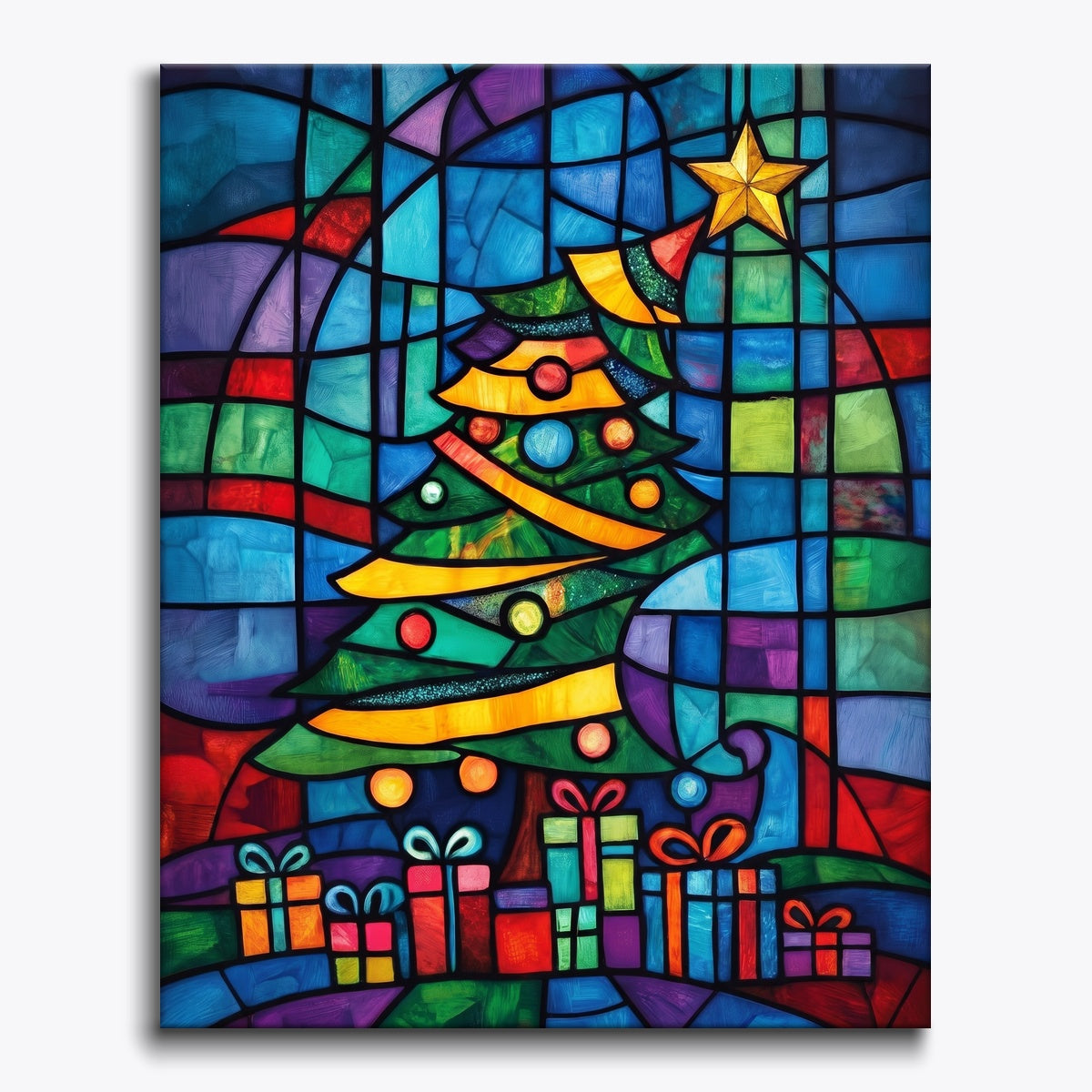 Stained Glass Tree