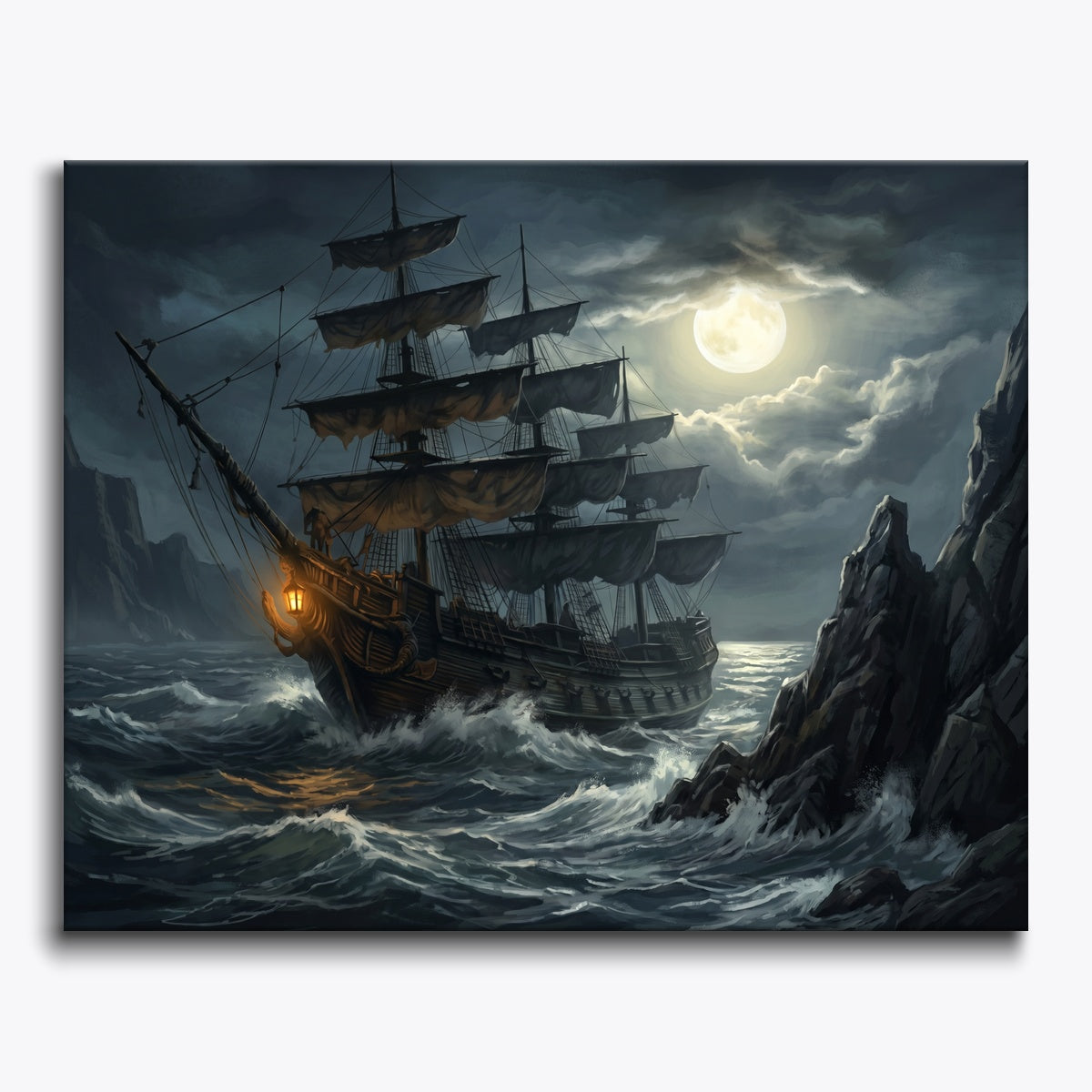 Stormy Pirate Ship