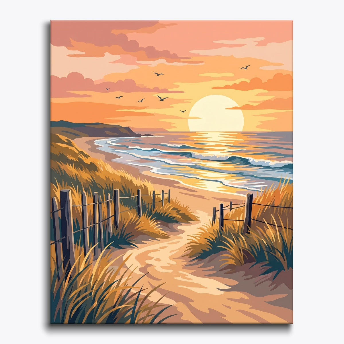 Sunset Beach Path