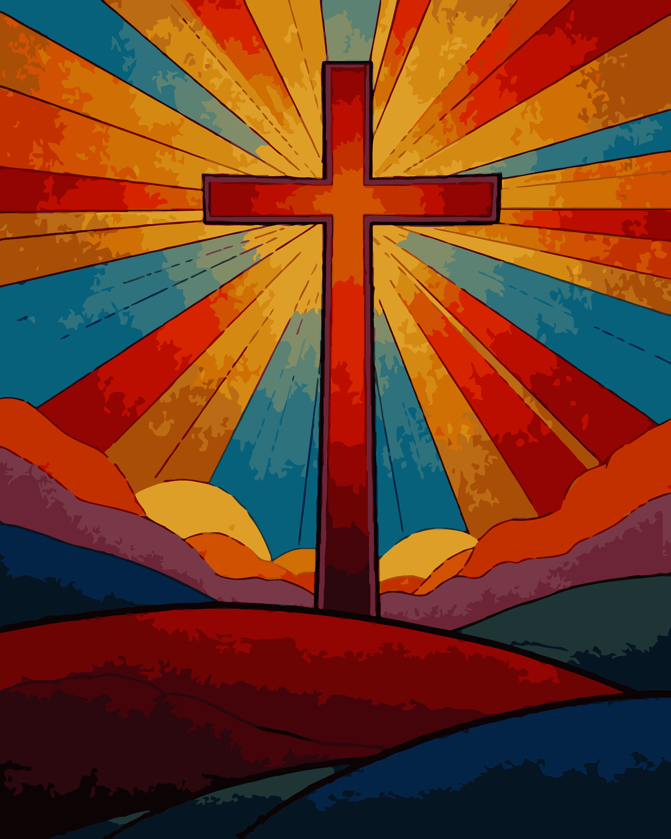 Sunset Cross