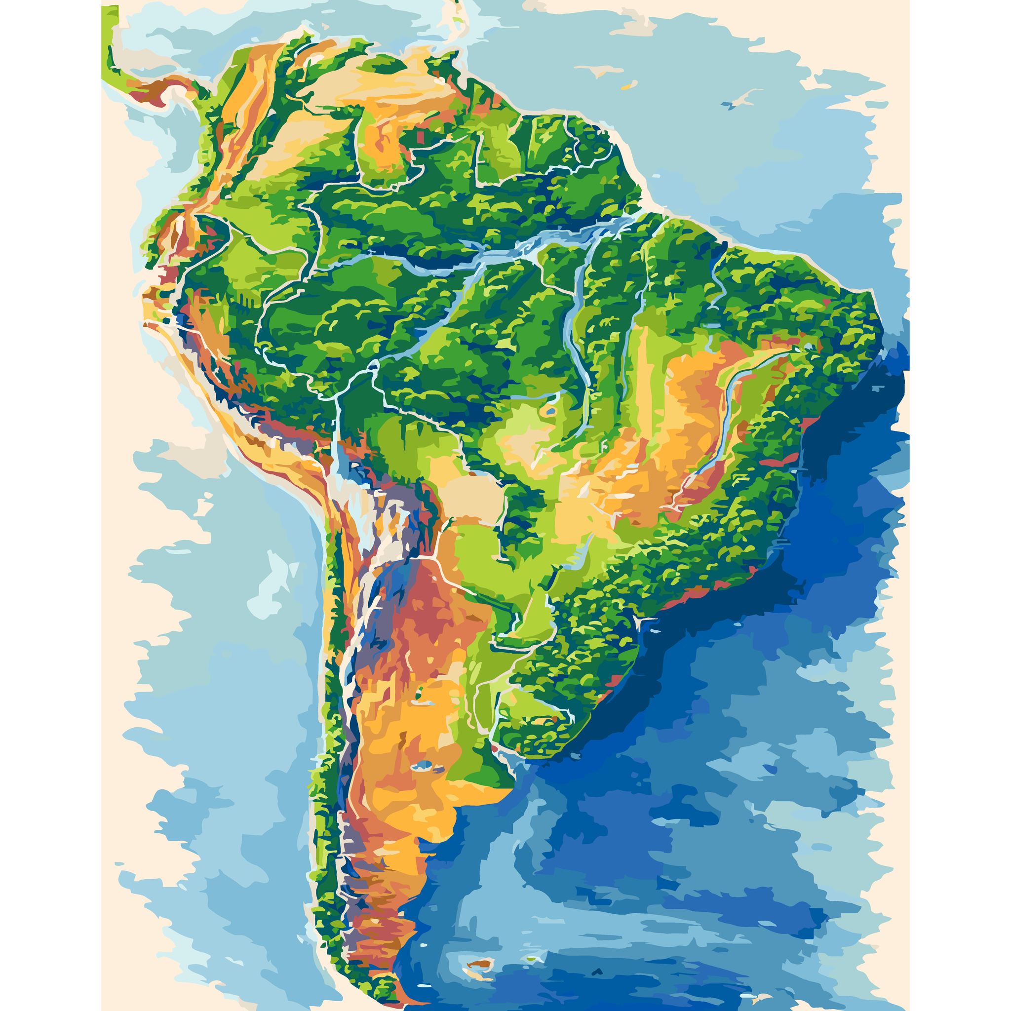Serene South America