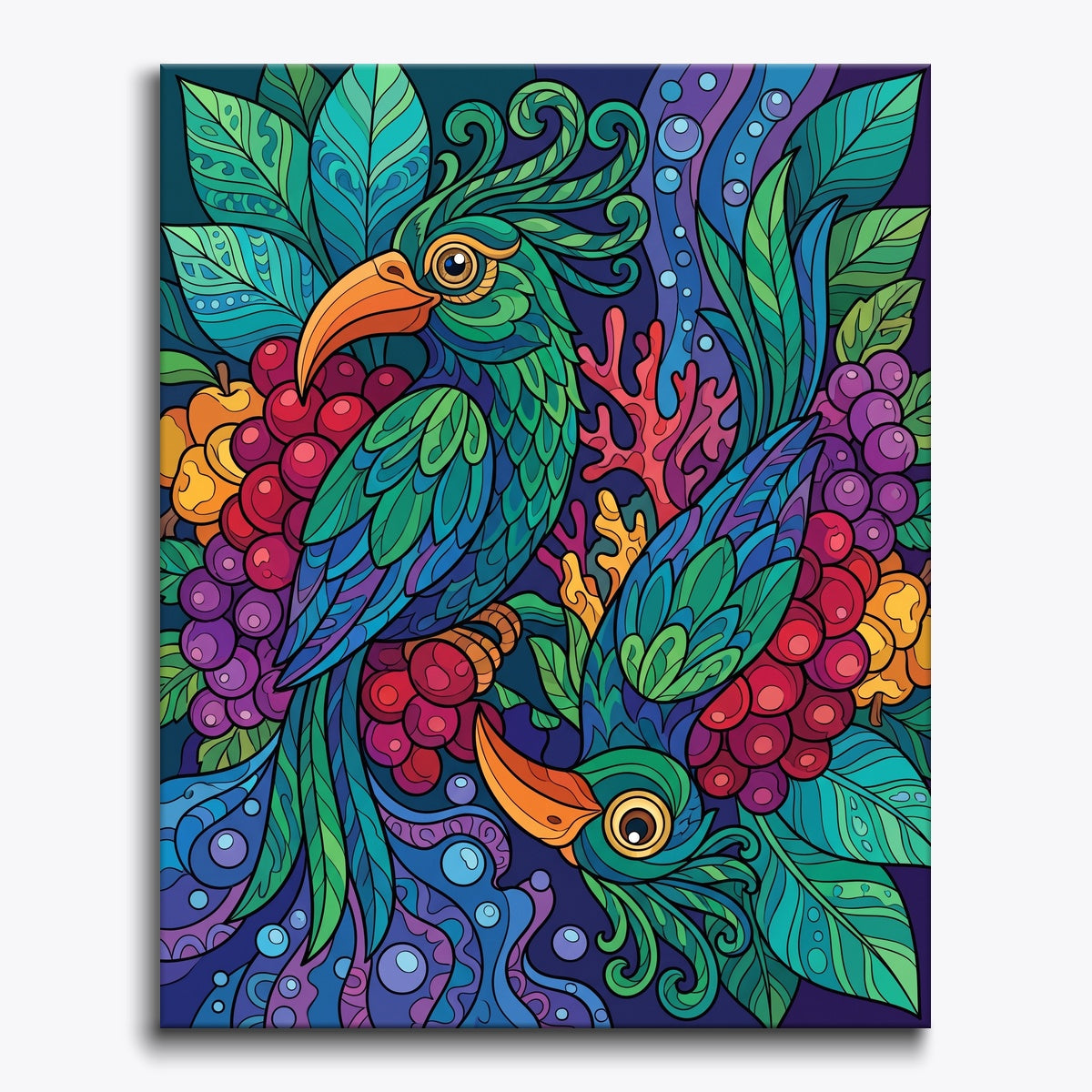 Parrots of the Jewel Reef