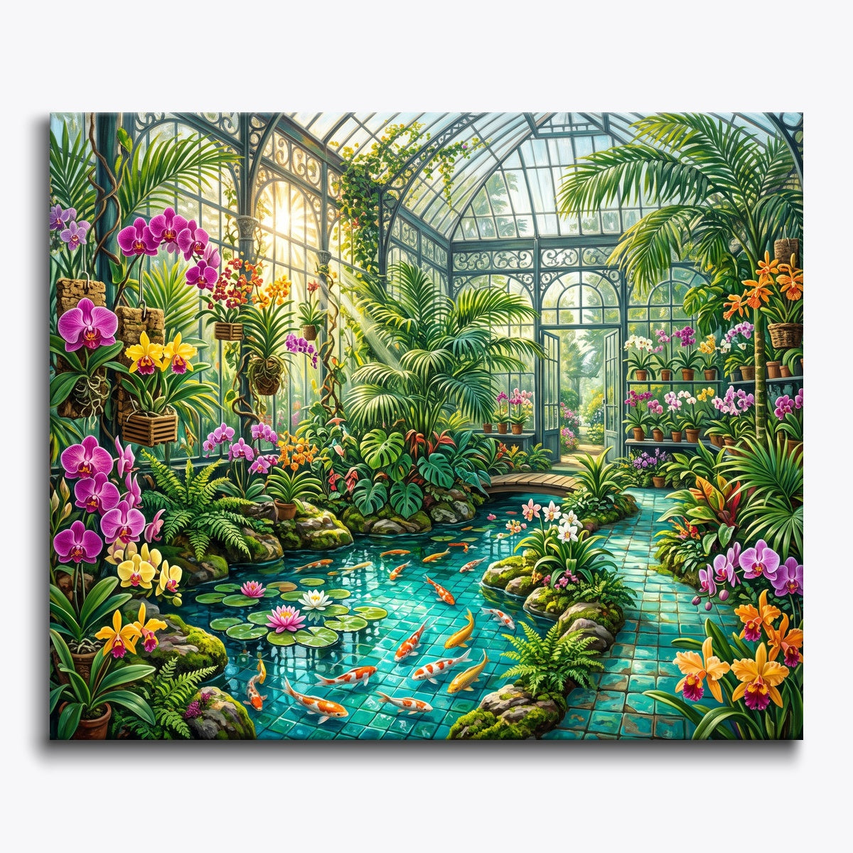 Verdant Orchid Conservatory