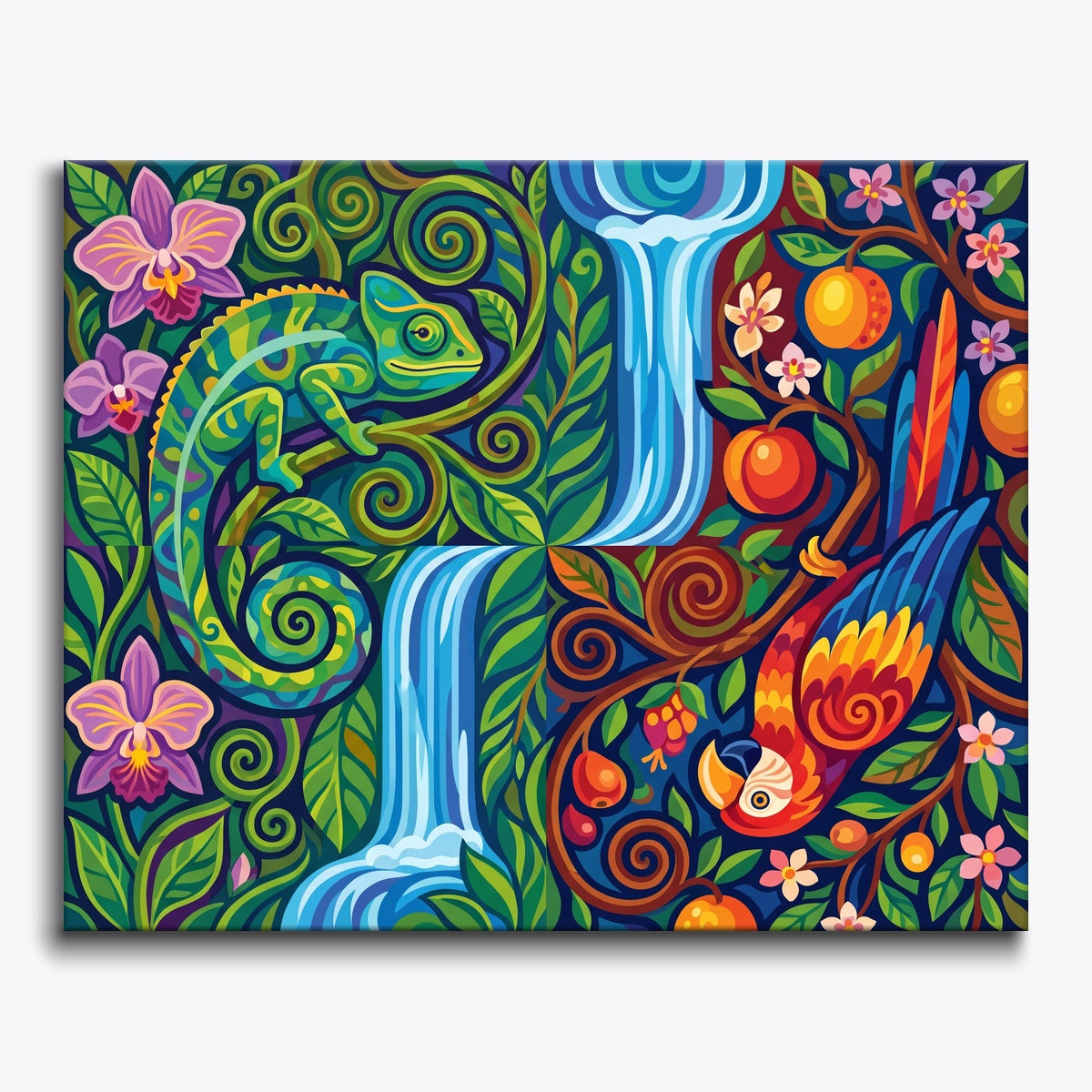 Chameleon River Tapestry