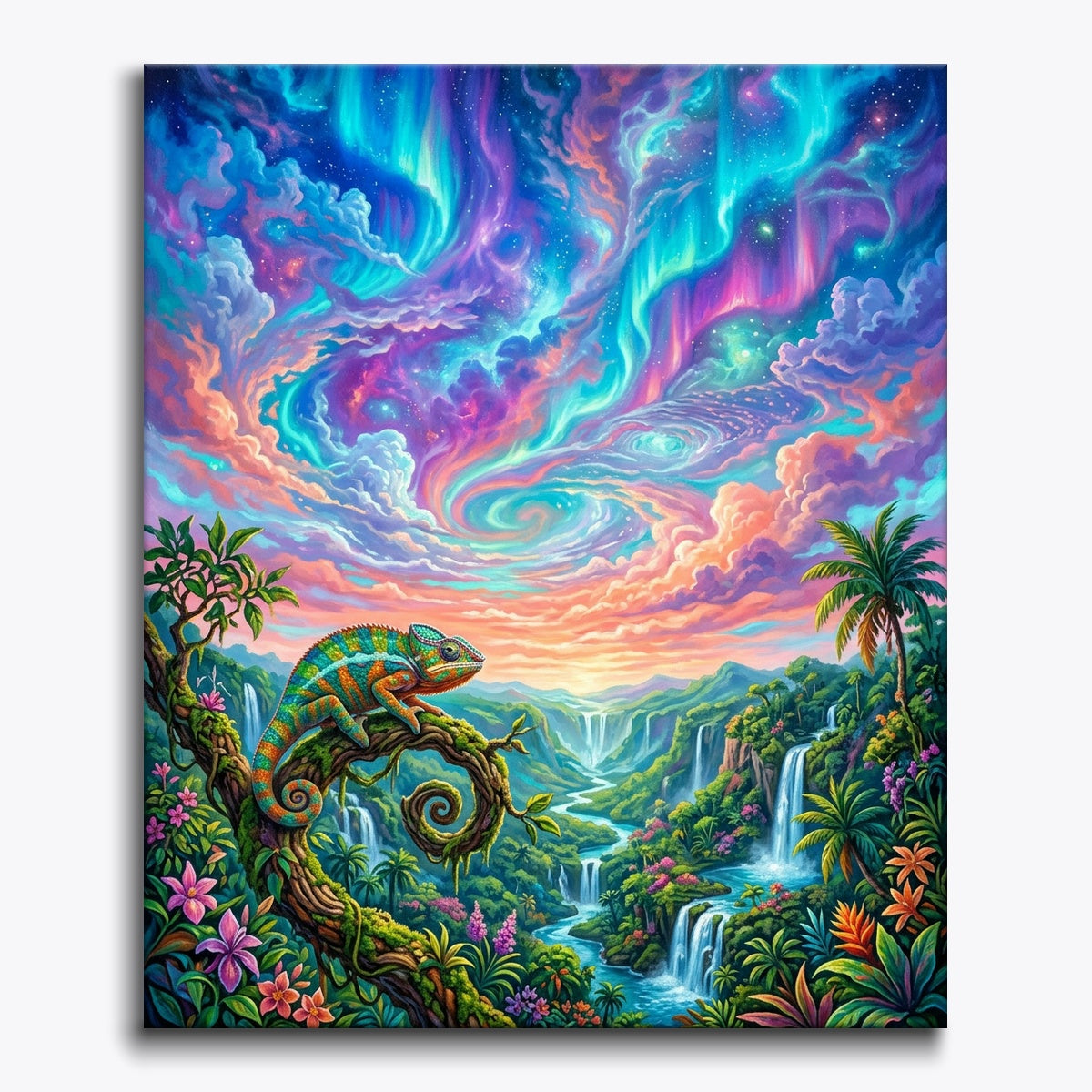 Turquoise Sky Chameleon