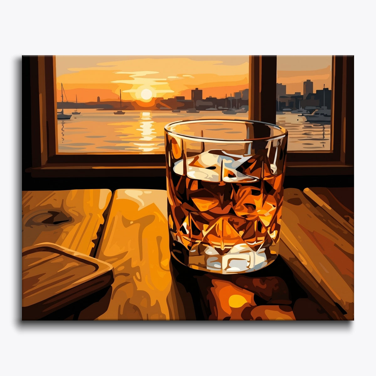 Whiskey Sunset View