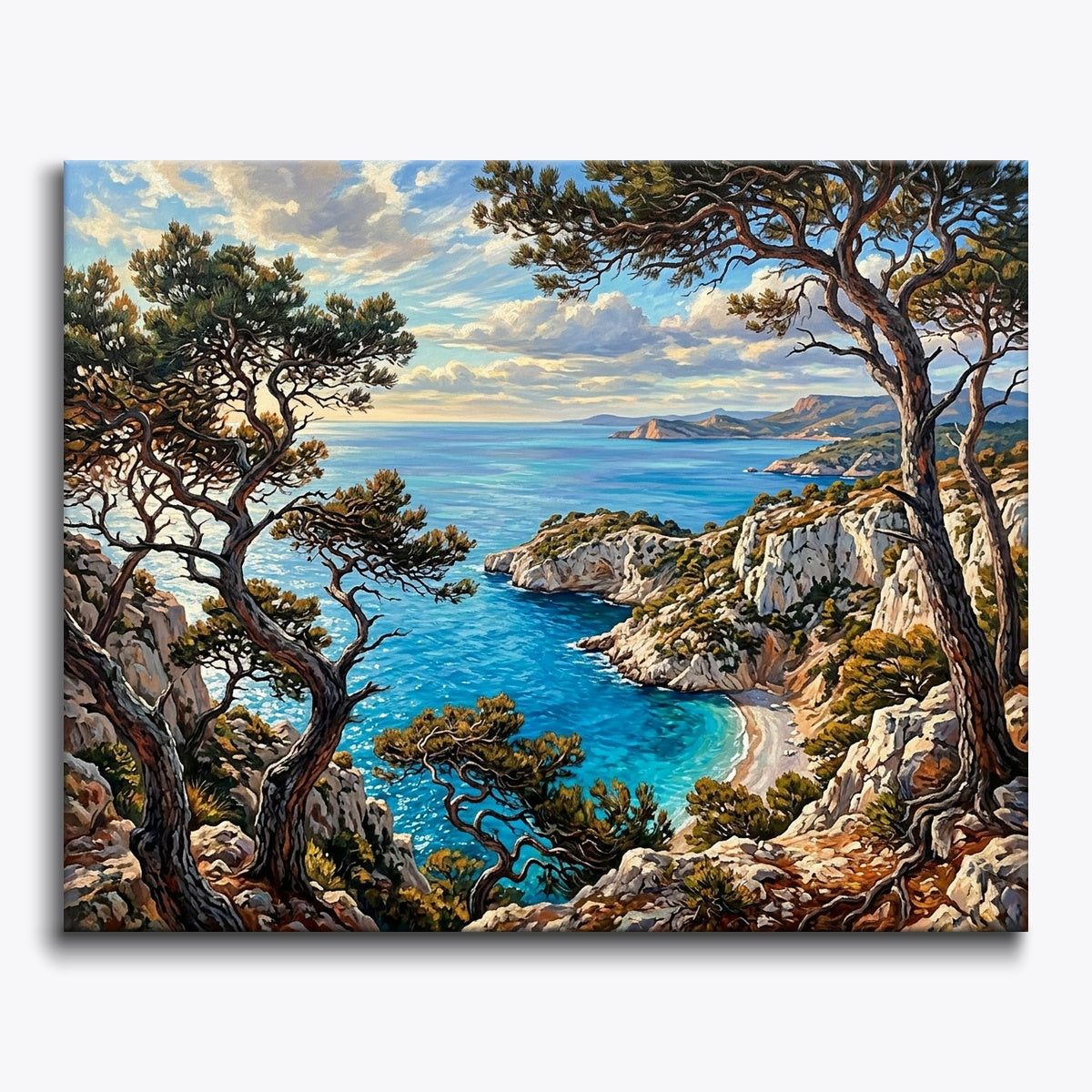Windblown Blue Cove